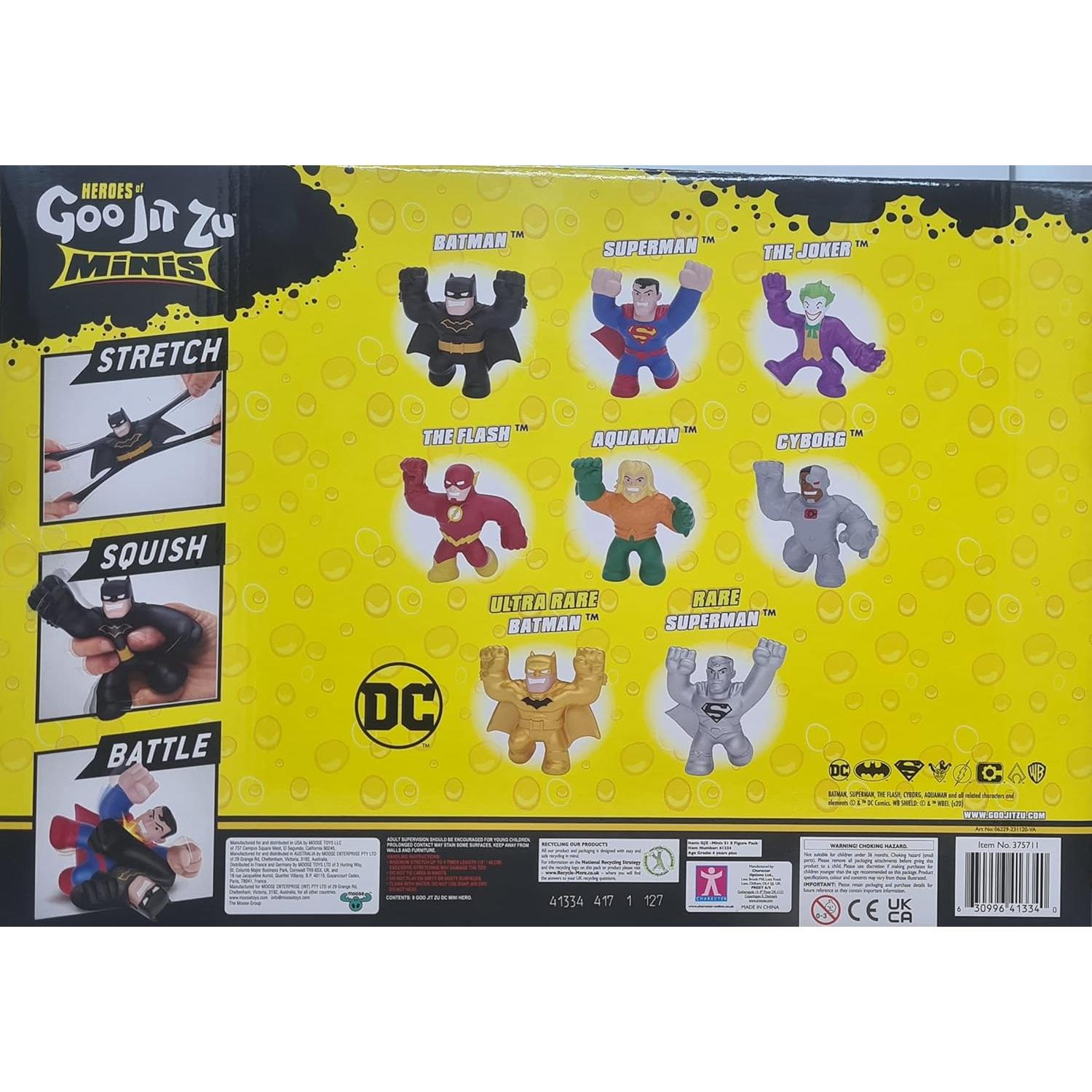 Goo Jit Zu - DC Minis S1 8-Pack - Figuras para niños