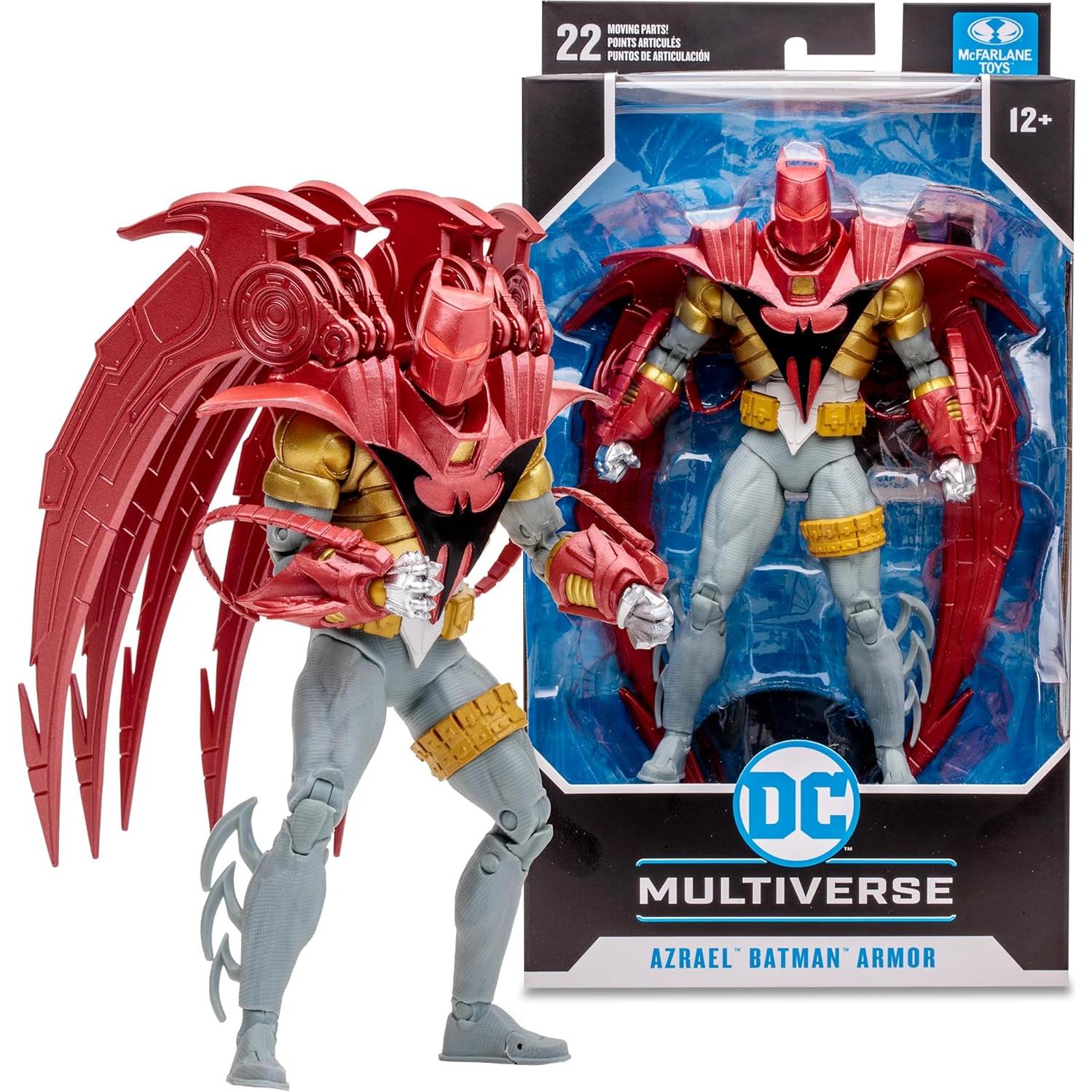 Figura de acción McFarlane Azrael Batman Armor 18 cm