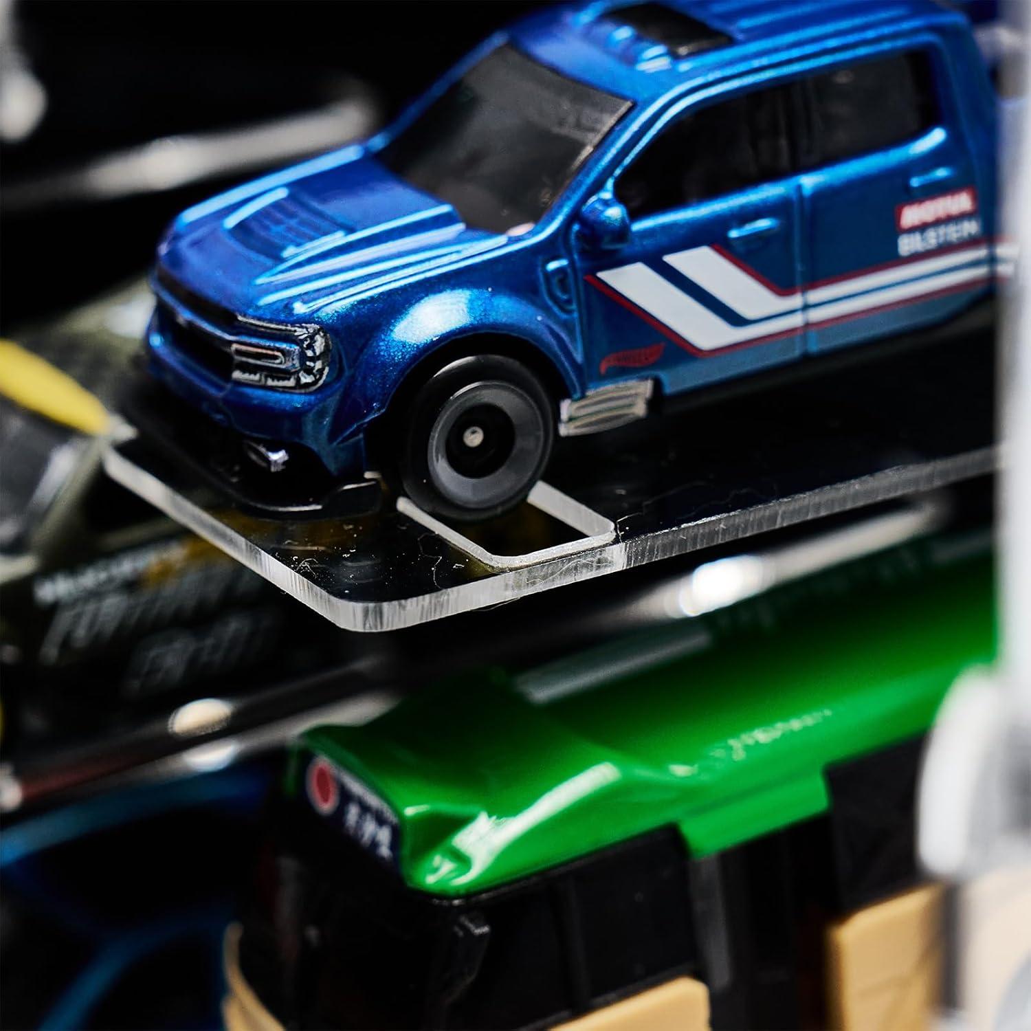 Estuche de exhibición GALUMO para coches 1:64 con LED