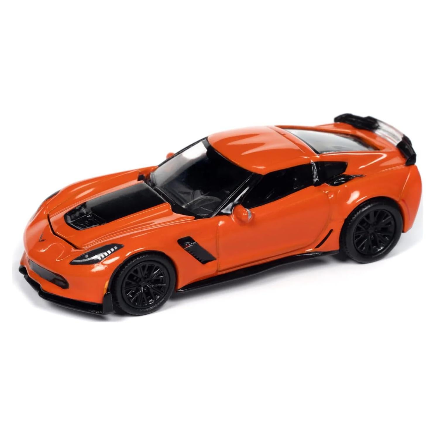 Coche Deportivo 1:64 Auto World Z06 Naranja 2019