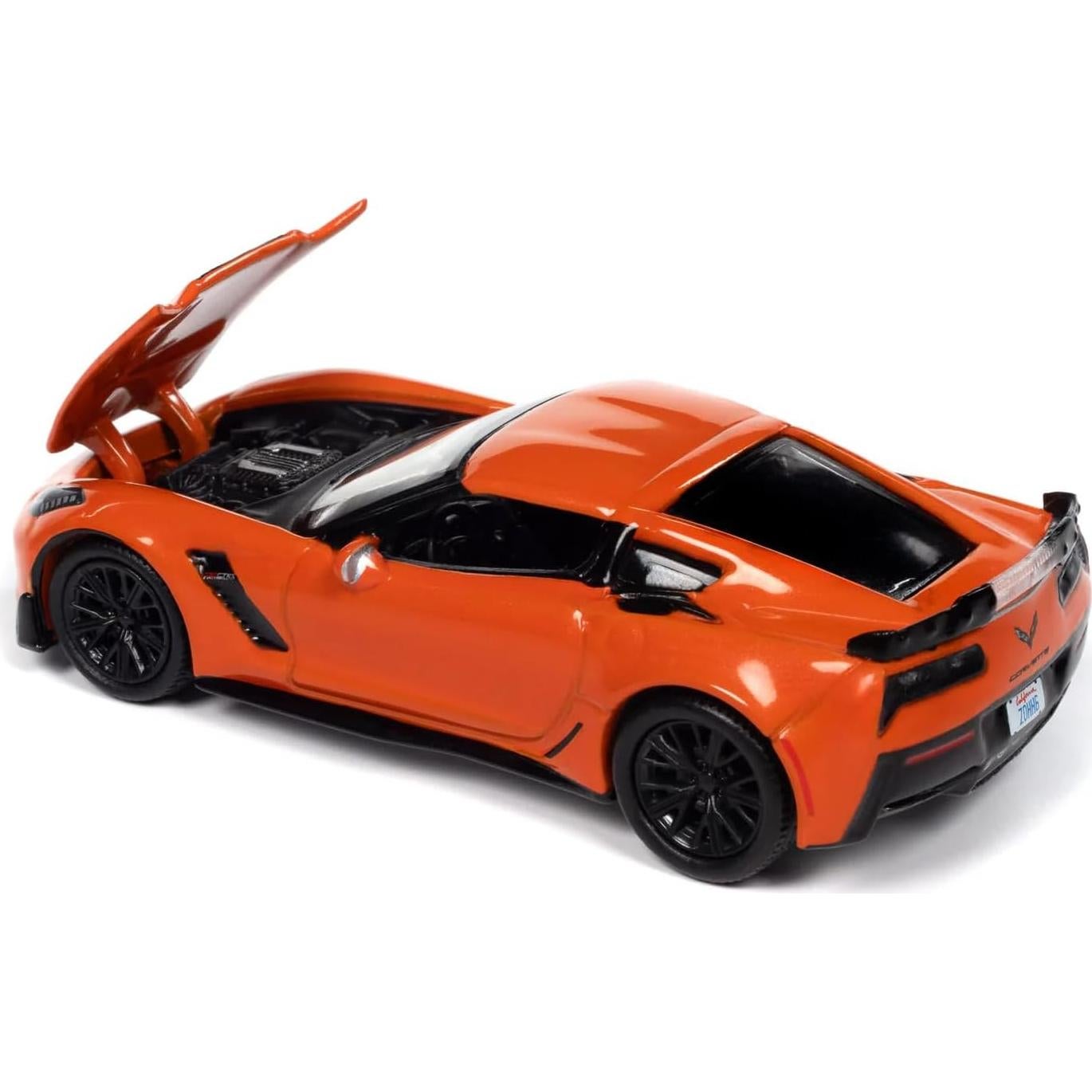 Coche Deportivo 1:64 Auto World Z06 Naranja 2019