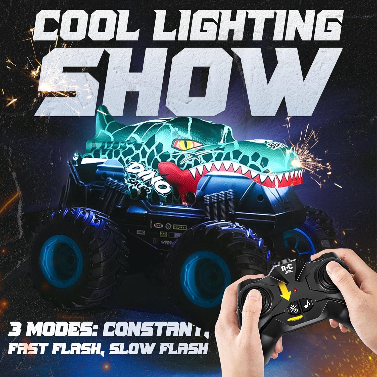 Camión Monstruo BEZGAR UJ99-T201 RC 1:20 con Luz y Música