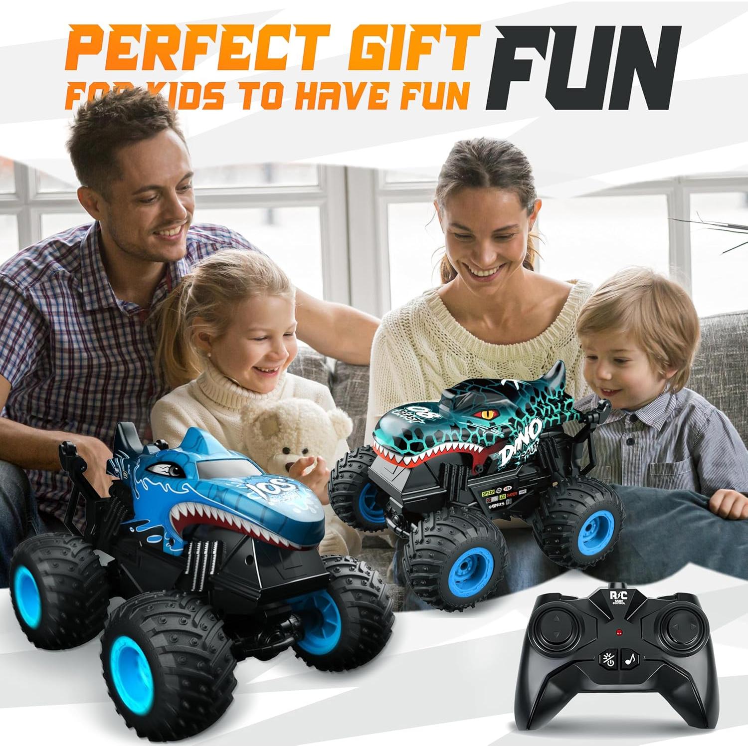 Camión Monstruo BEZGAR UJ99-T201 RC 1:20 con Luz y Música