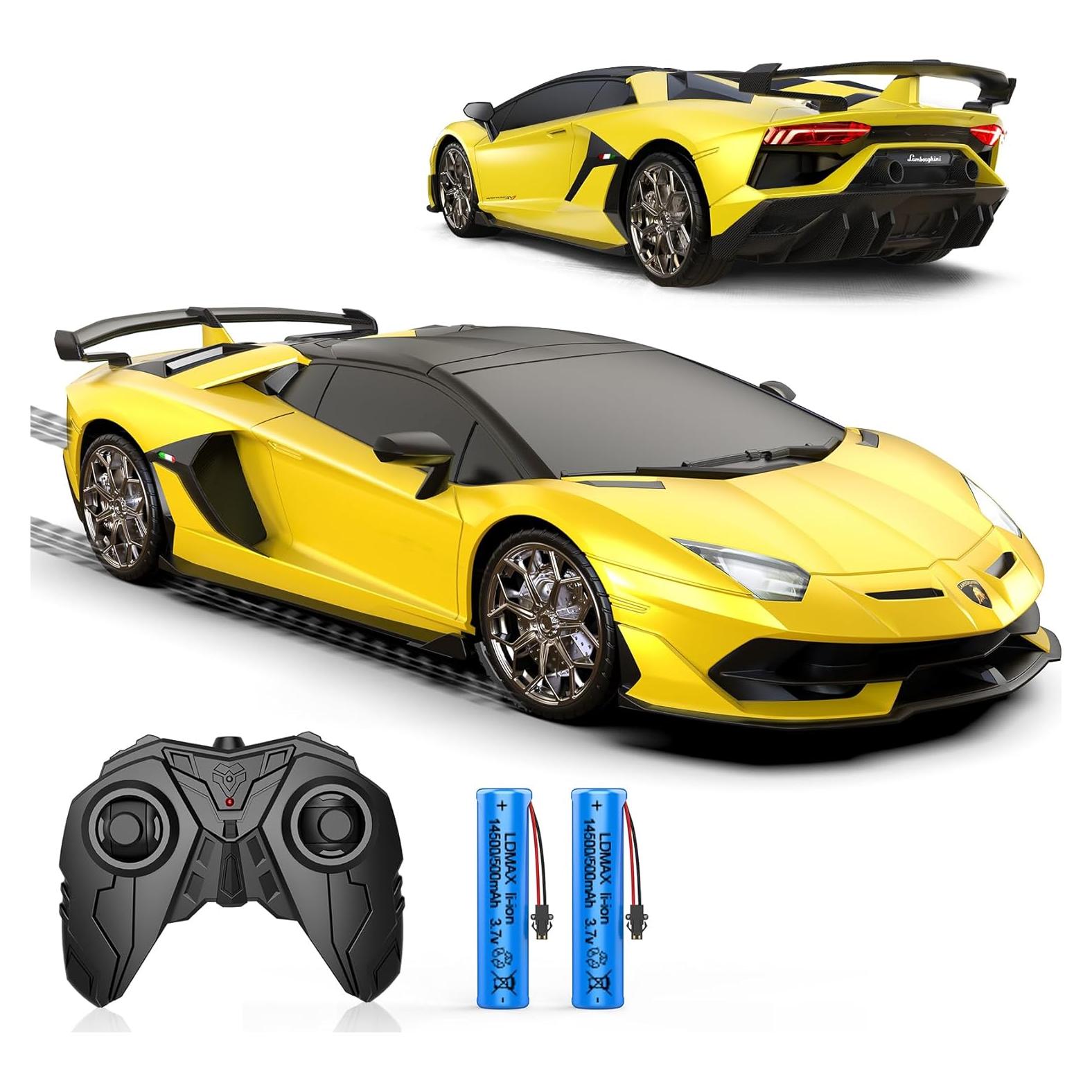 Coche RC Lamborghini AEROQUEST 1:16 con Luces LED 12Km/h