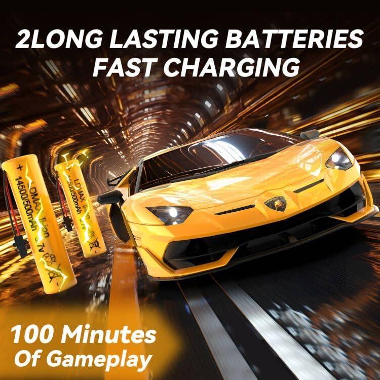 Coche RC Lamborghini AEROQUEST 1:16 con Luces LED 12Km/h