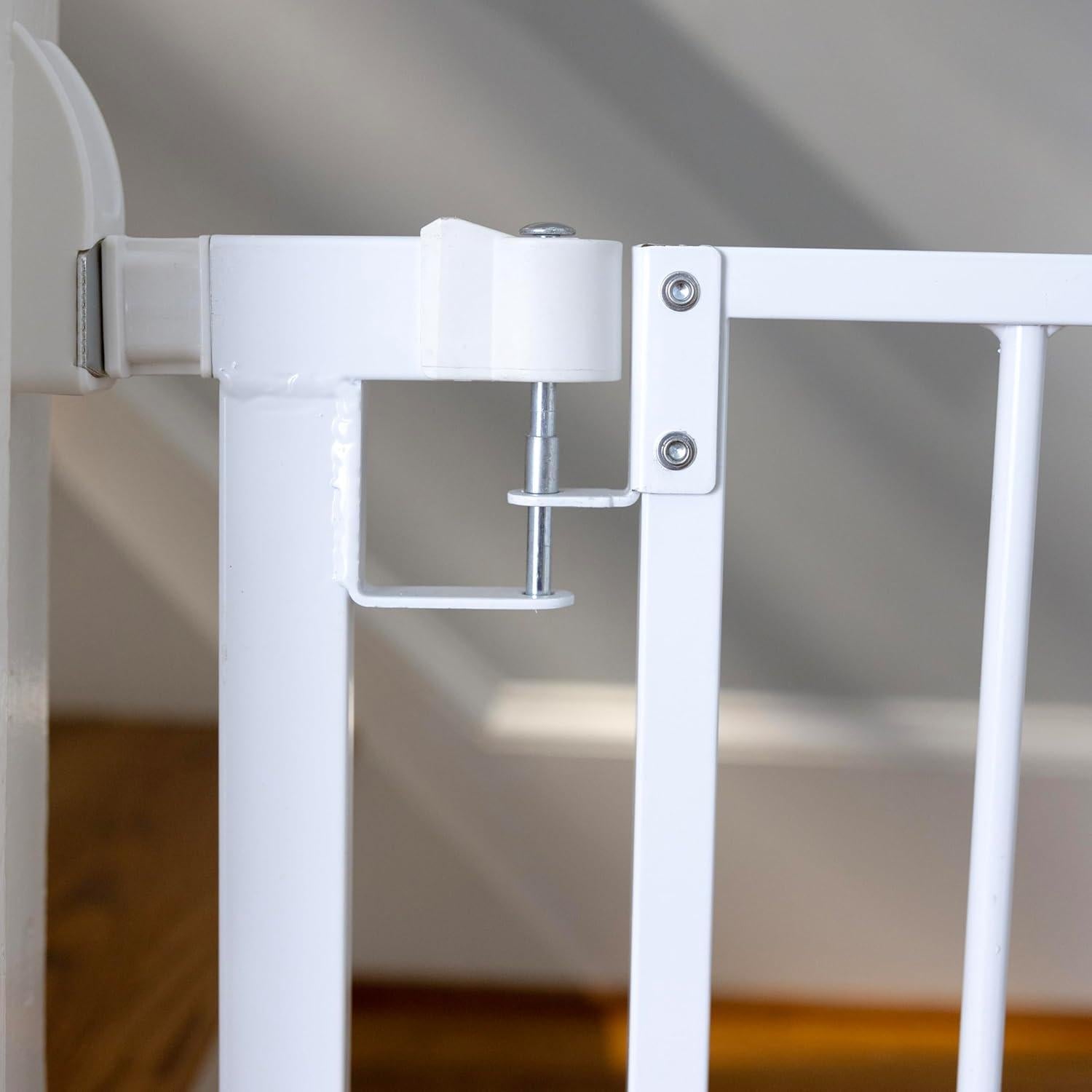 Puerta para Mascotas Ingenuity 30-37 cm Ancha Blanca