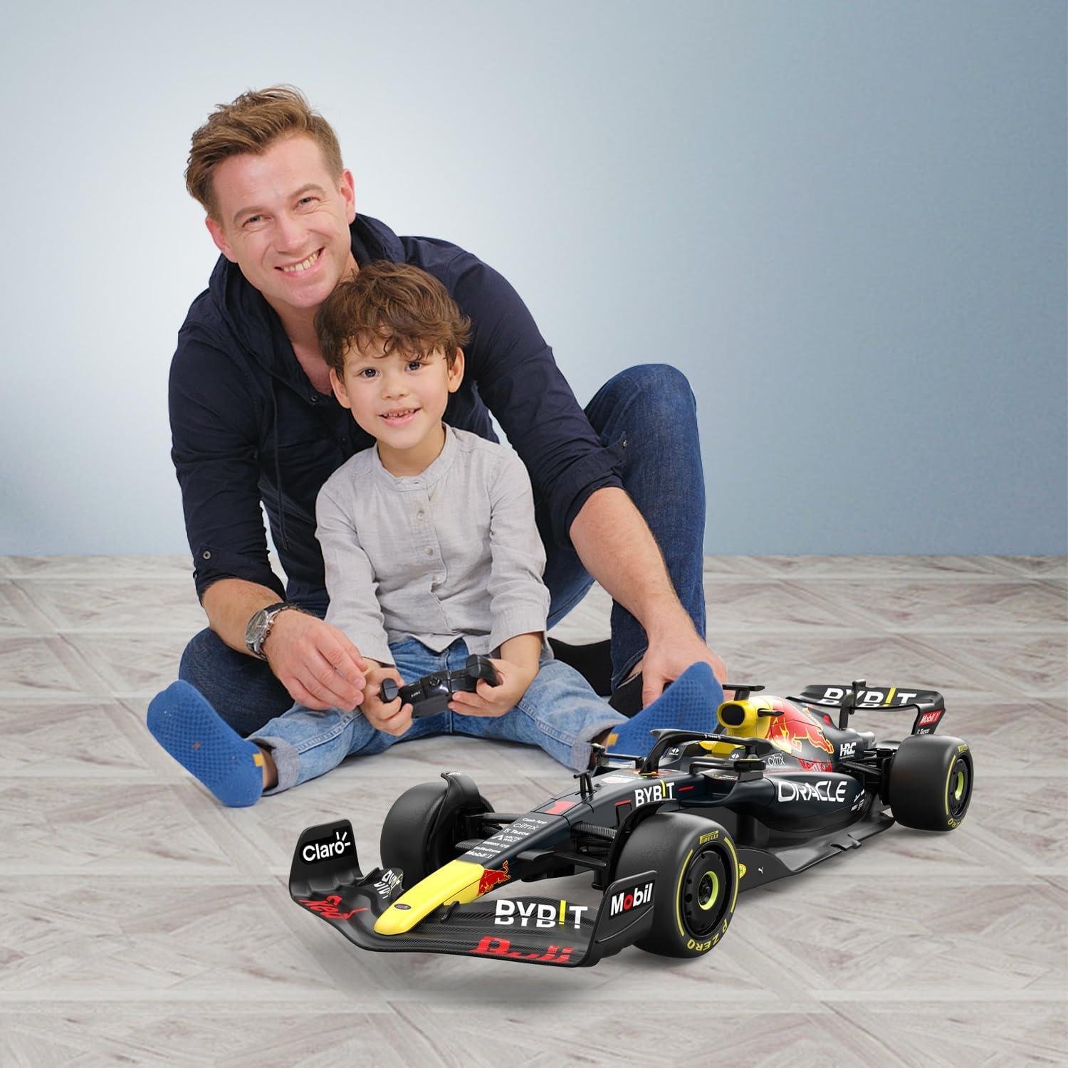 Coche RC Rastar Red Bull F1 1:18 Modelo RB18 Azul