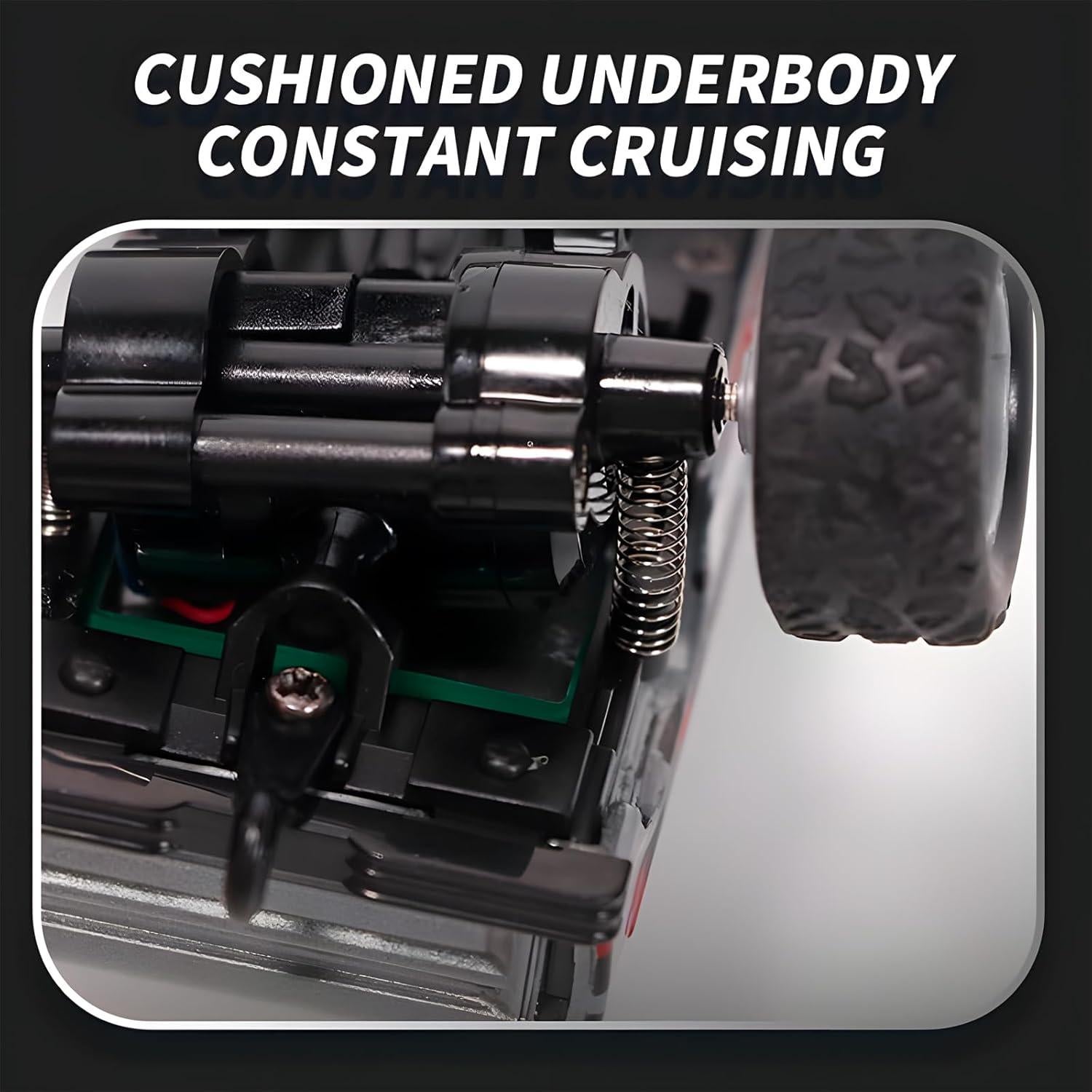 Mini Monster Truck YKLWORLD HG4-80 RC 1:64 Naranja