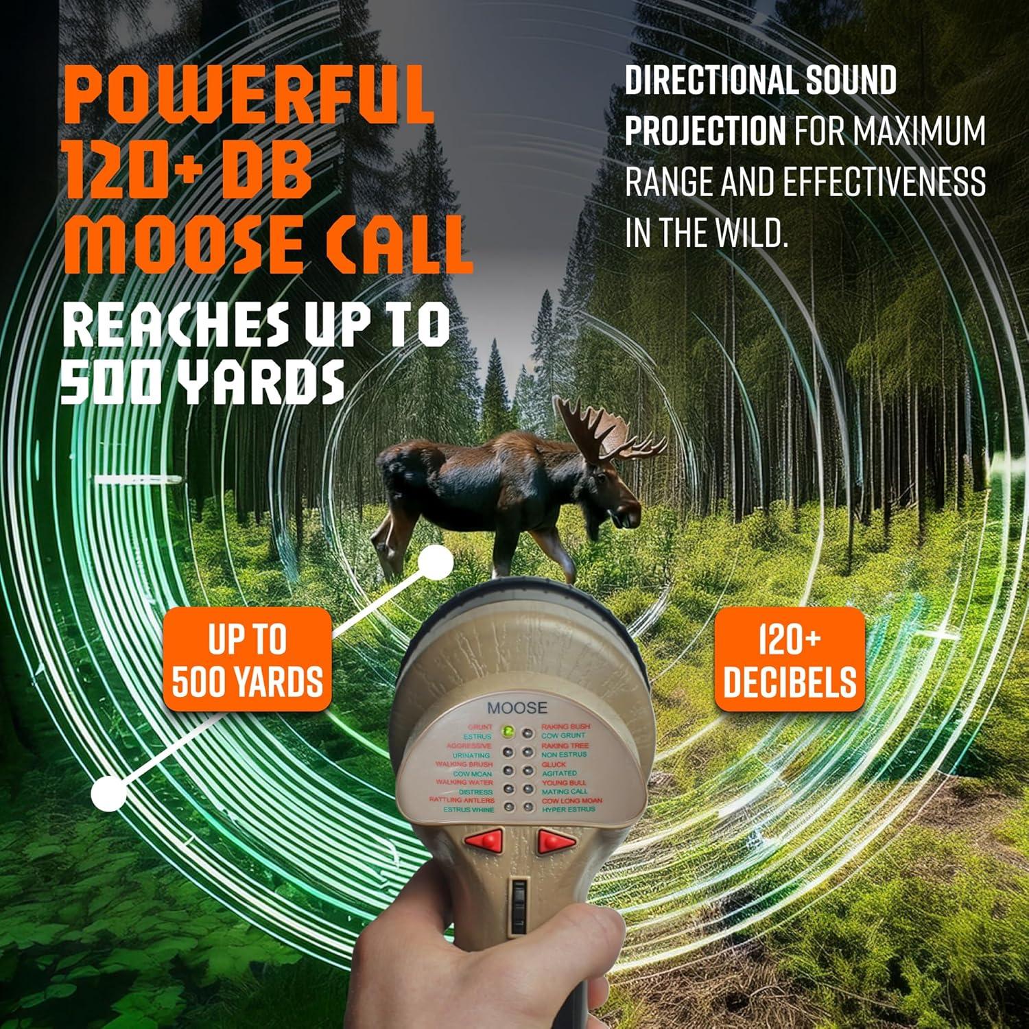 Llamador Electrónico Cass Creek Mega Amp 20X Caza 20 Sonidos