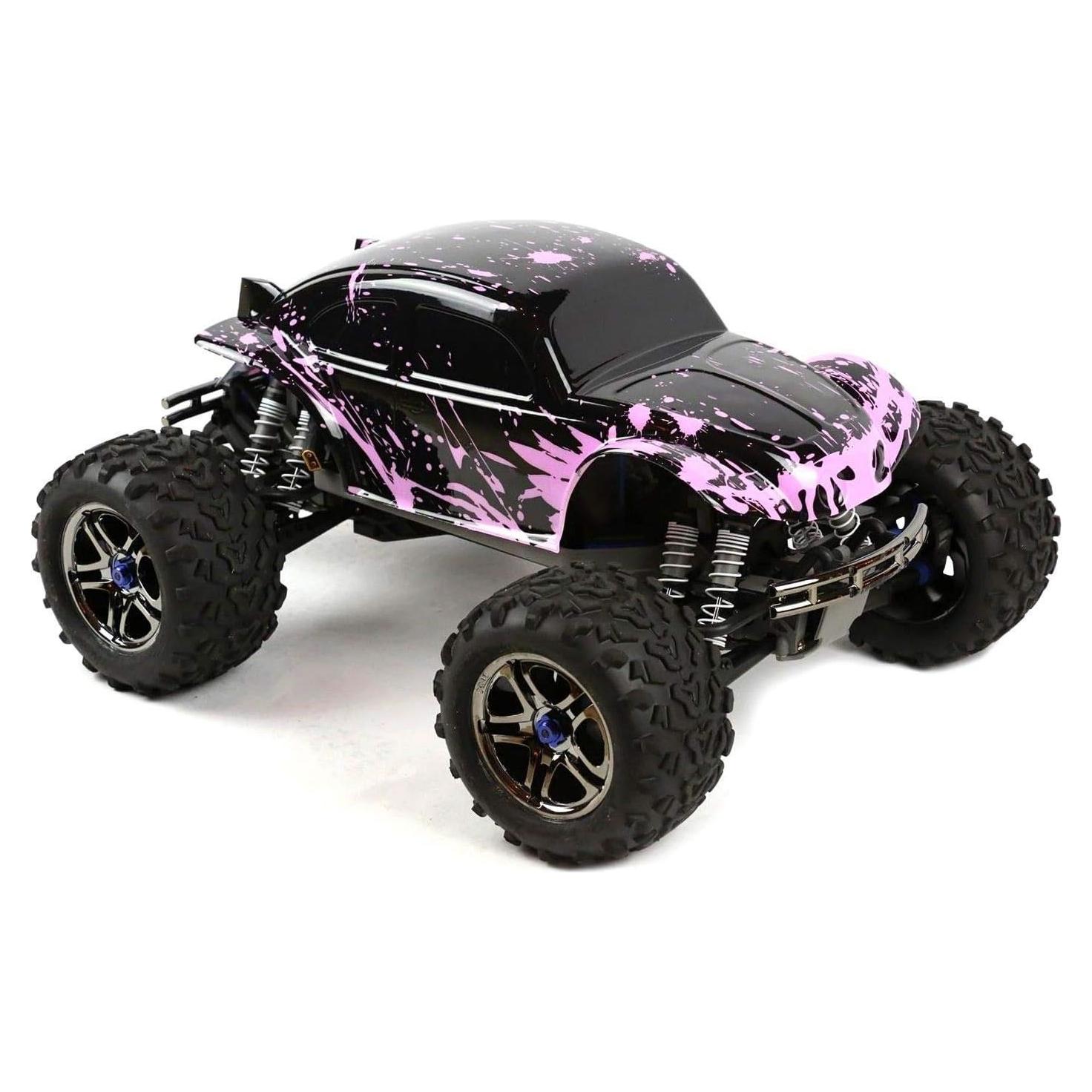 Carrocería RC Personalizada SummitLink 1/10 1/8 Rosa Negra