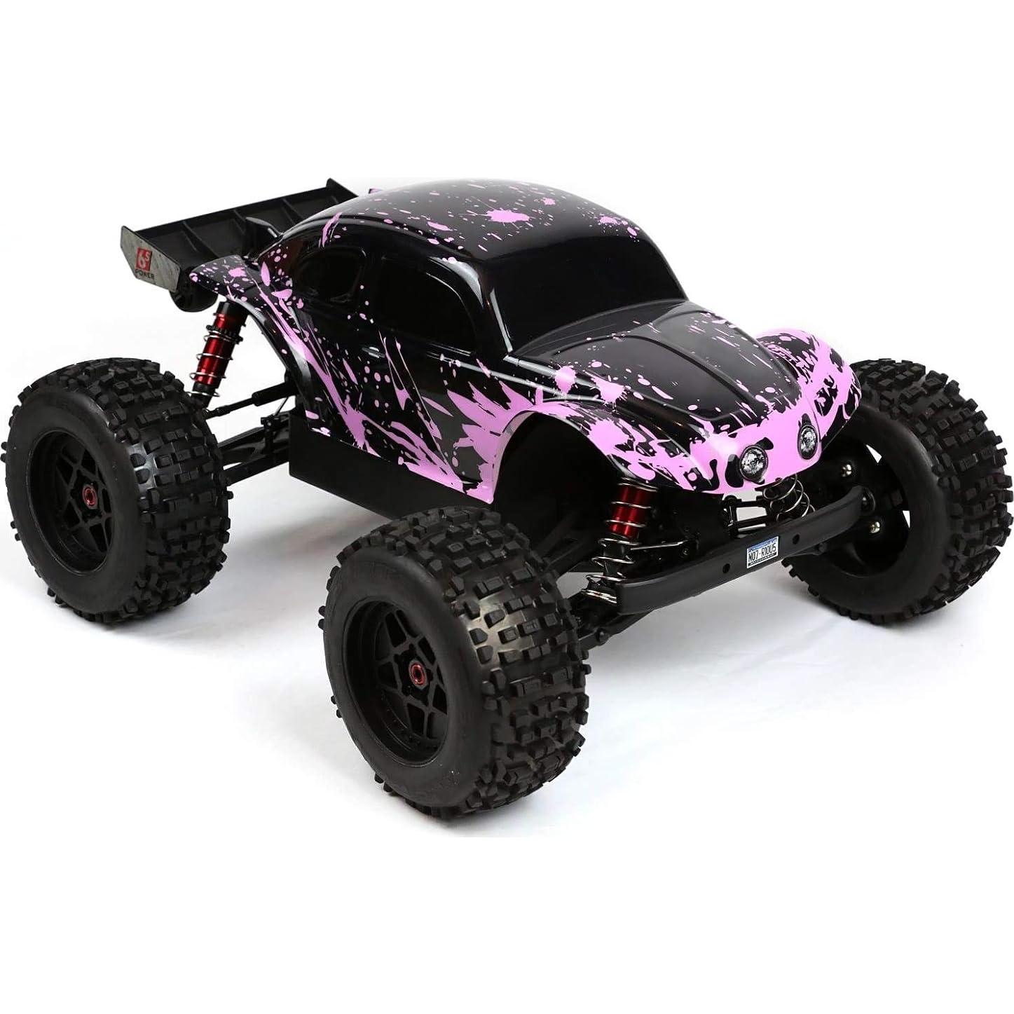 Carrocería RC Personalizada SummitLink 1/10 1/8 Rosa Negra
