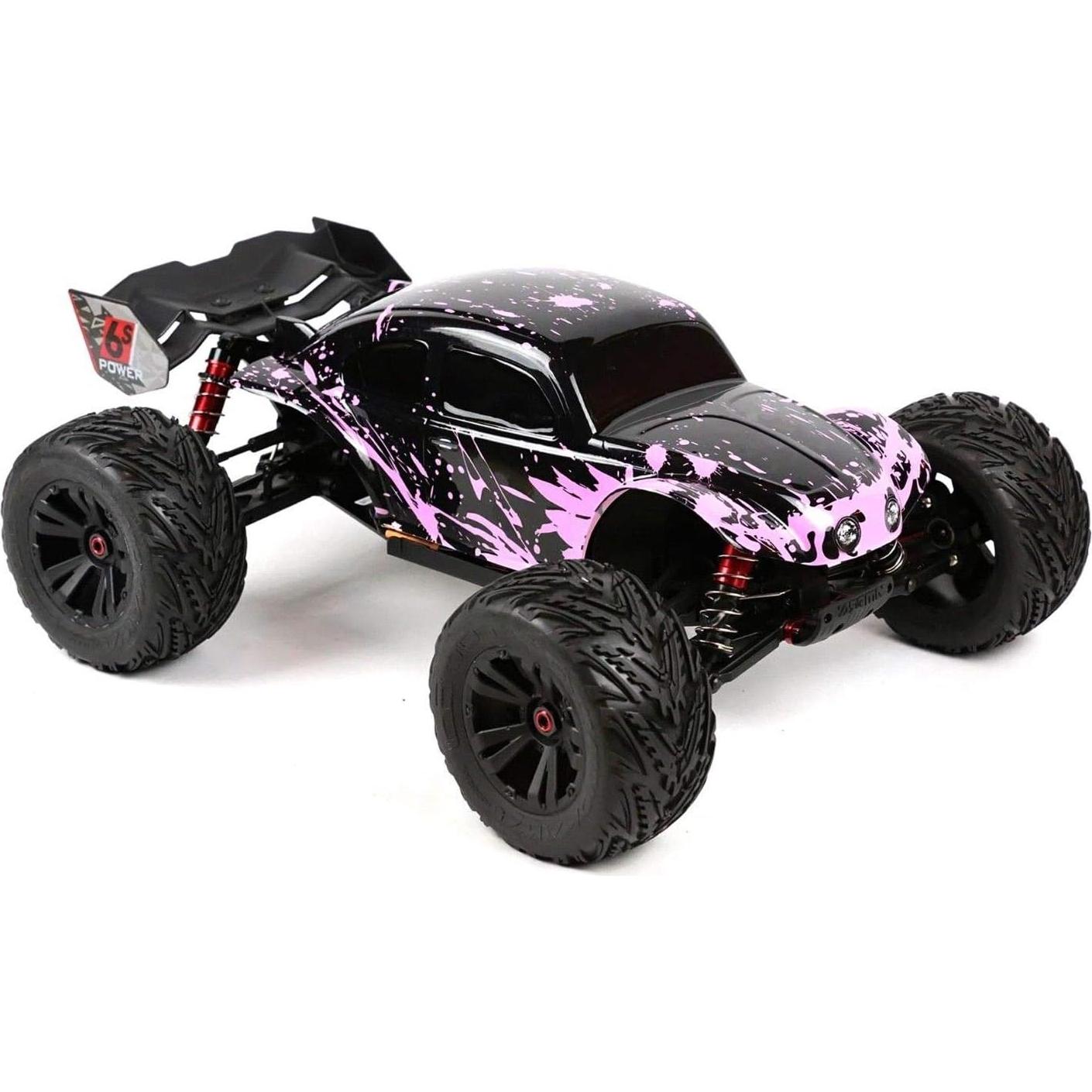 Carrocería RC Personalizada SummitLink 1/10 1/8 Rosa Negra