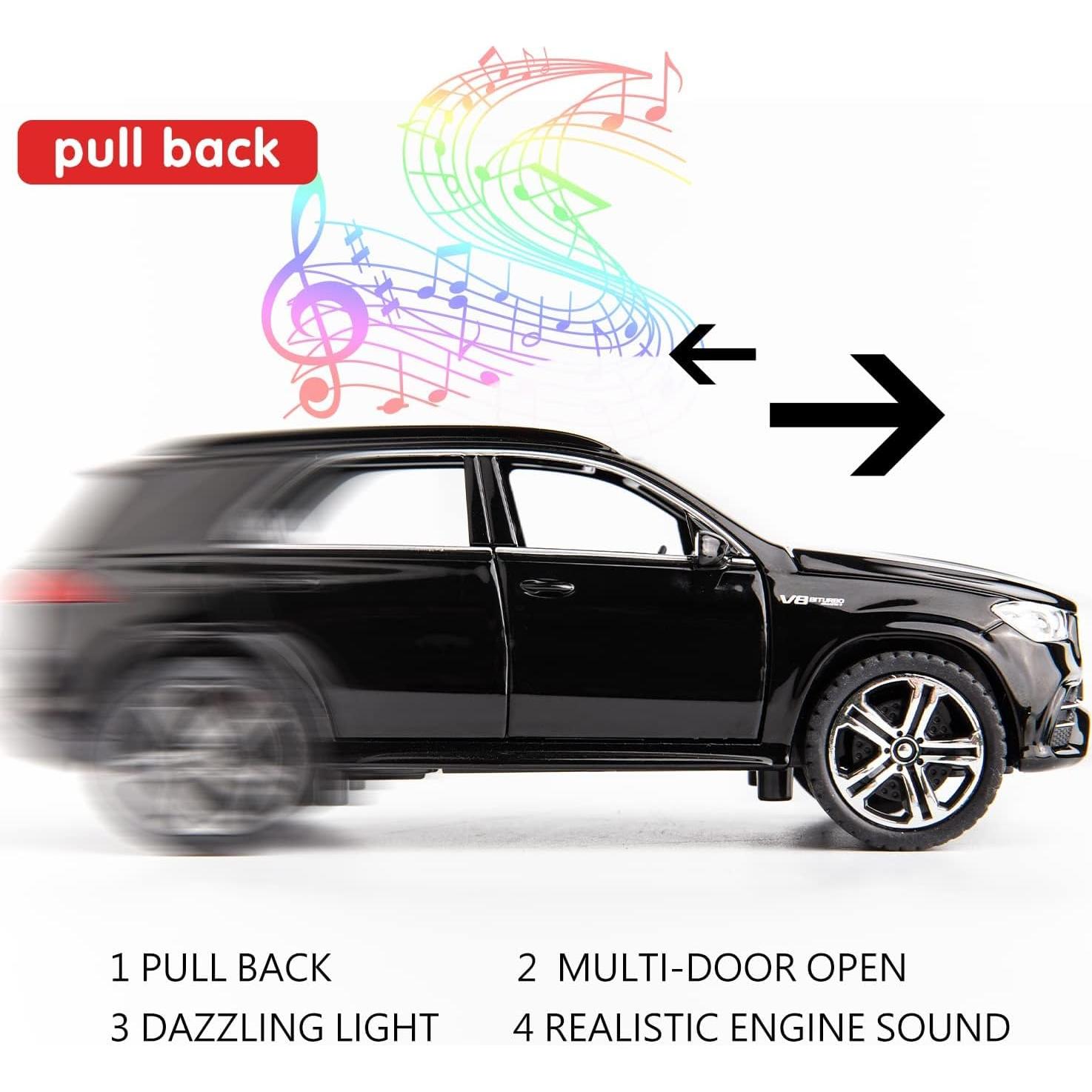 Coche de Juguete Benz AMG GLE 63S 1/32 con Sonido y Luz