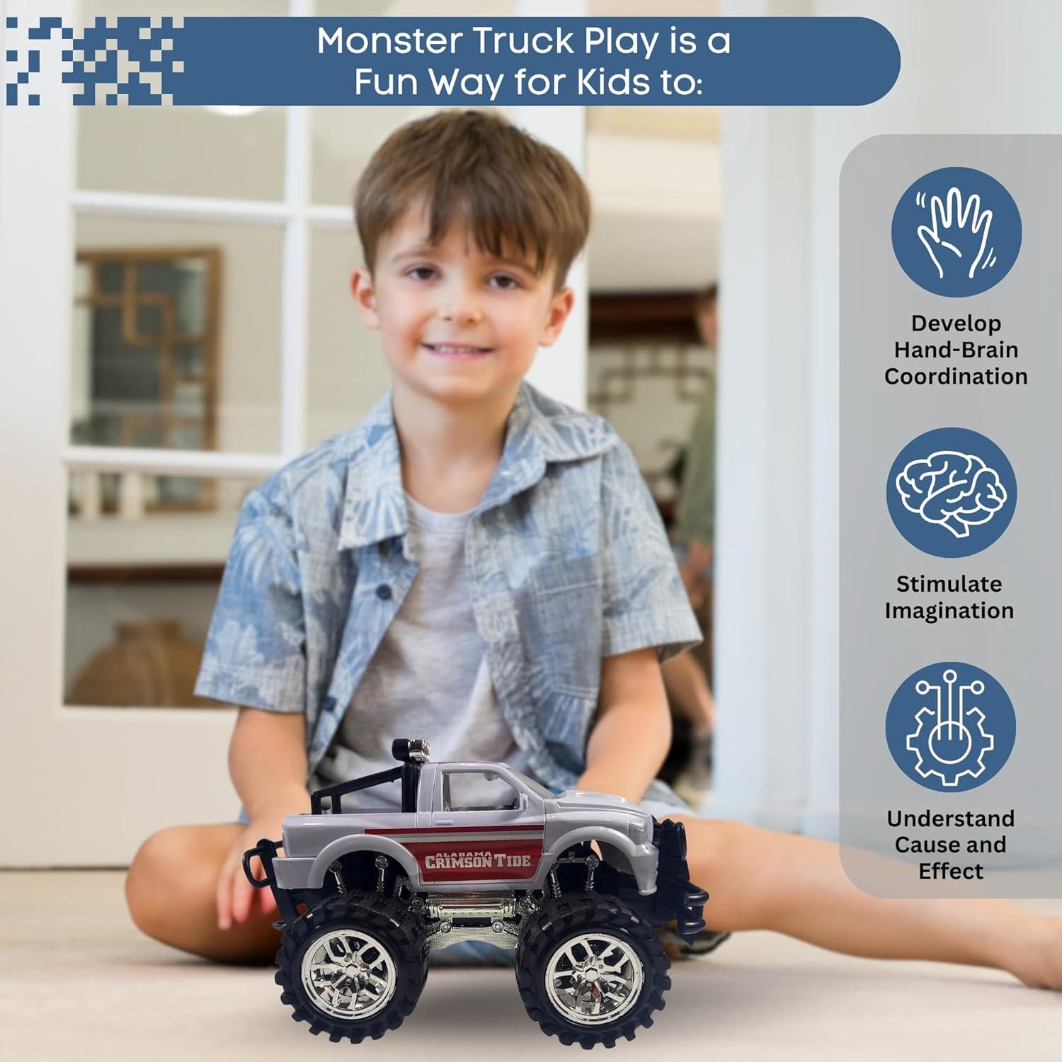 Camión de Juguete Monster Truck Alabama 1:18 Fricción