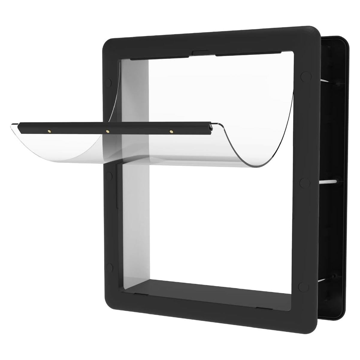 Puerta para Mascotas Hakuna Pets Mediana Negra 19 kg