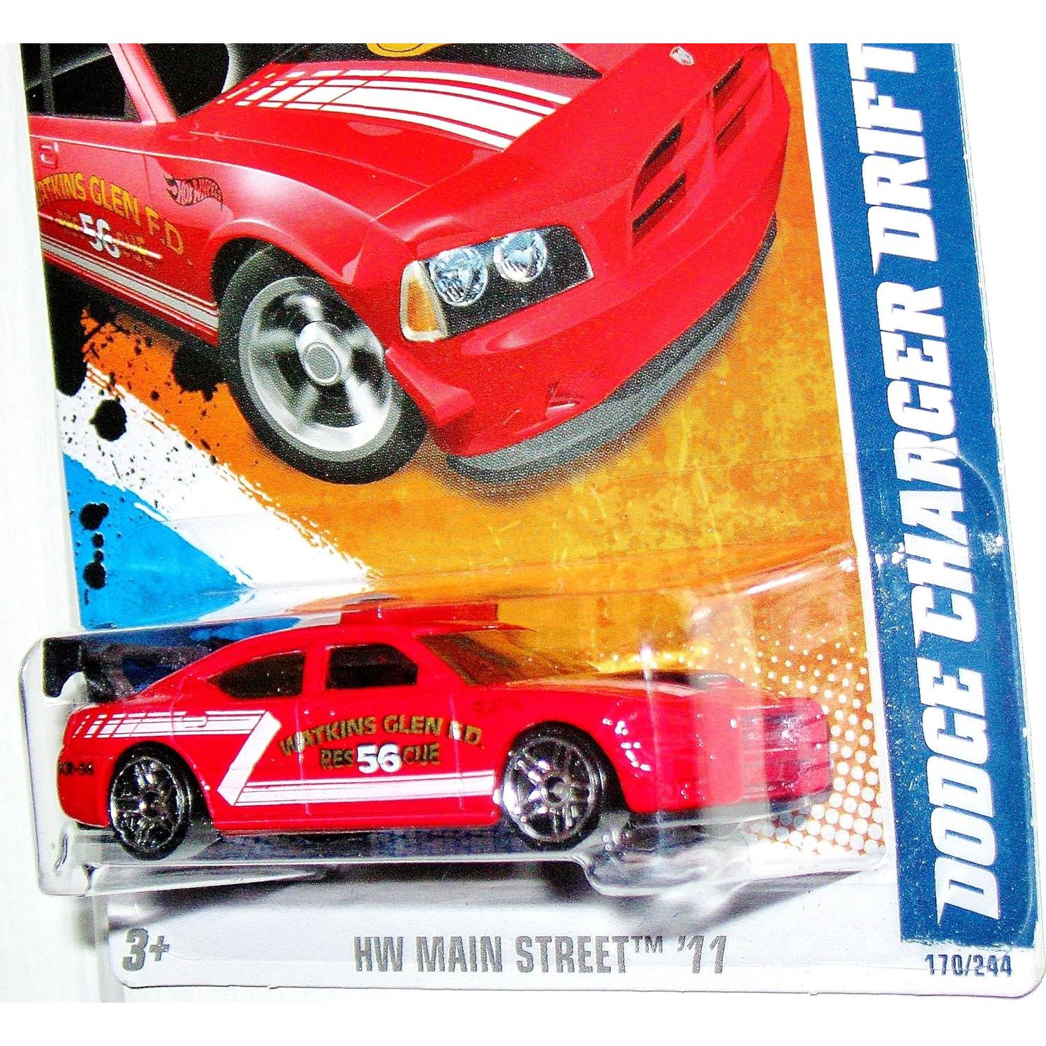 Hot Wheels Dodge Charger Drift 1:64 Escala Rojo 2011