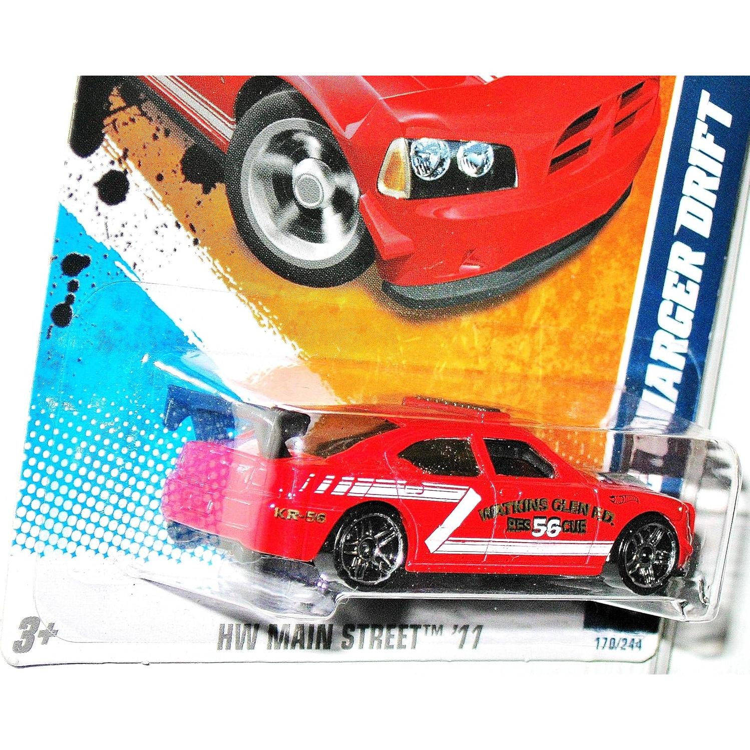 Hot Wheels Dodge Charger Drift 1:64 Escala Rojo 2011