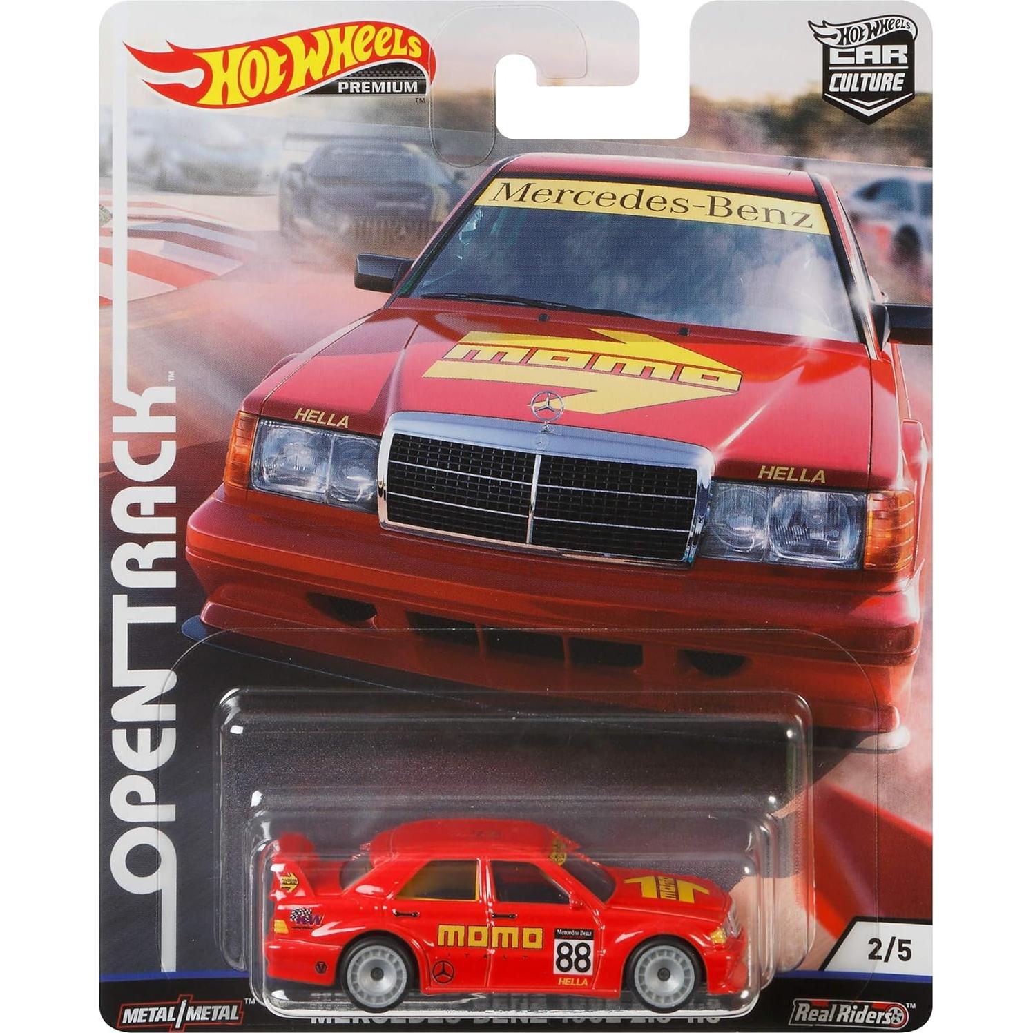 Hot Wheels Mercedes-Benz 190E 2.5 a Escala 1:64