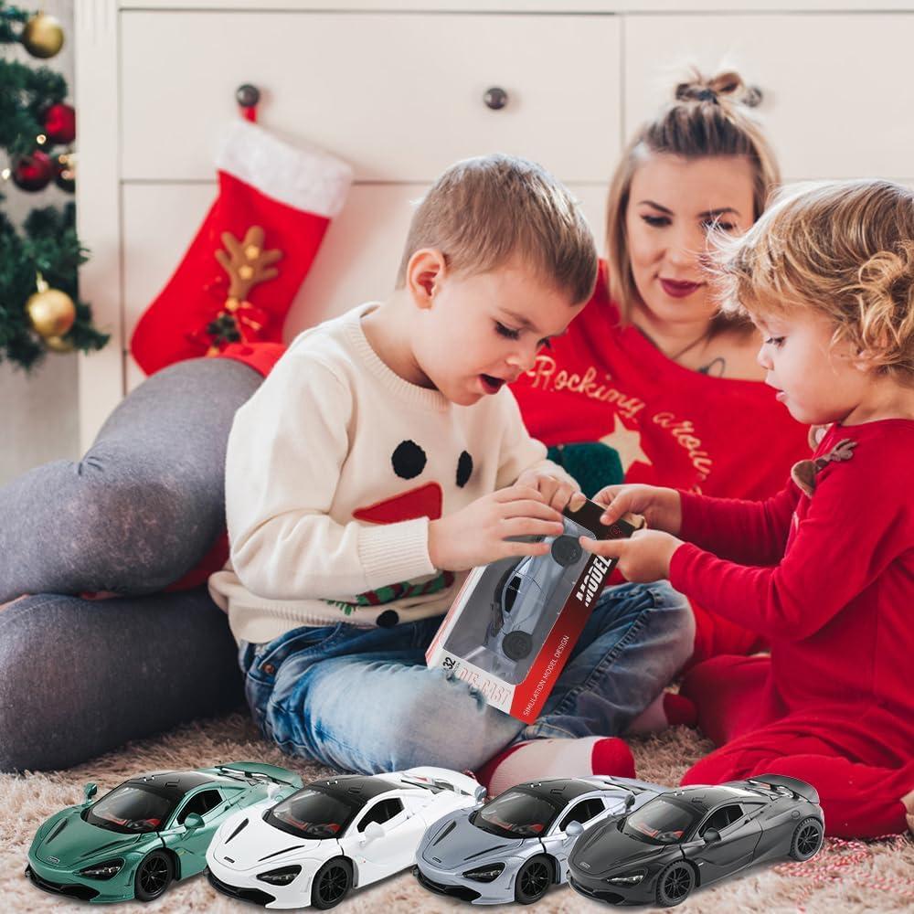 Coche de Juguete McLaren 720S Miniatura 1:32 con Luces