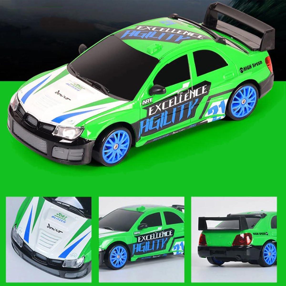 Coche RC Liberty Imports 1/24 4WD Deriva LED Neumáticos