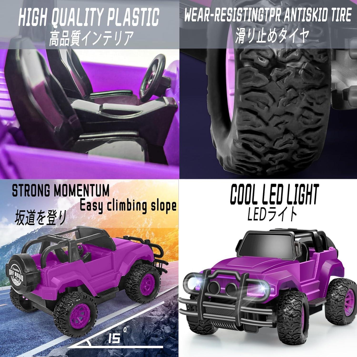 Coche Control Remoto YongnKids 1:20 para Niños 4-7 Años