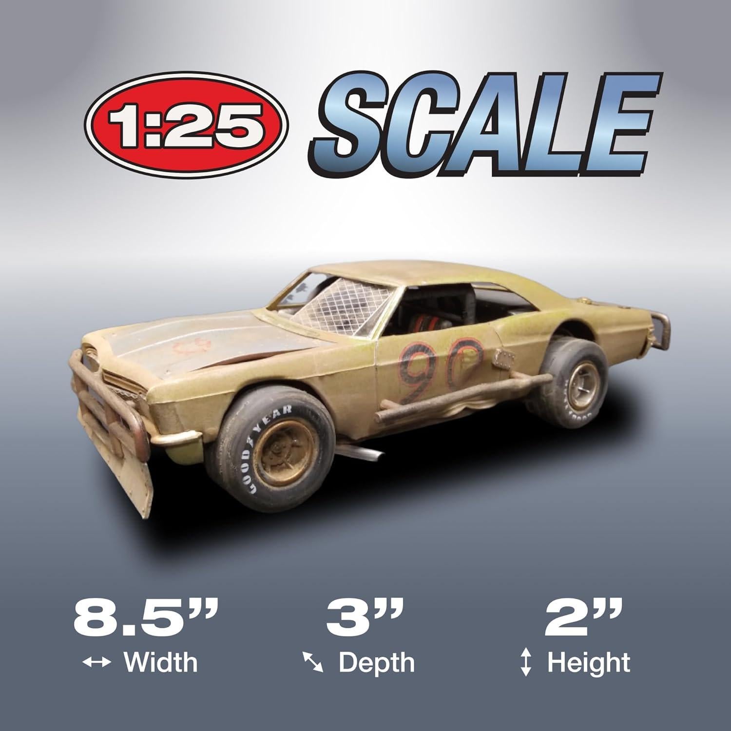 Kit de Modelo AMT Chevy Impala Modificado Stocker 1966 1/25