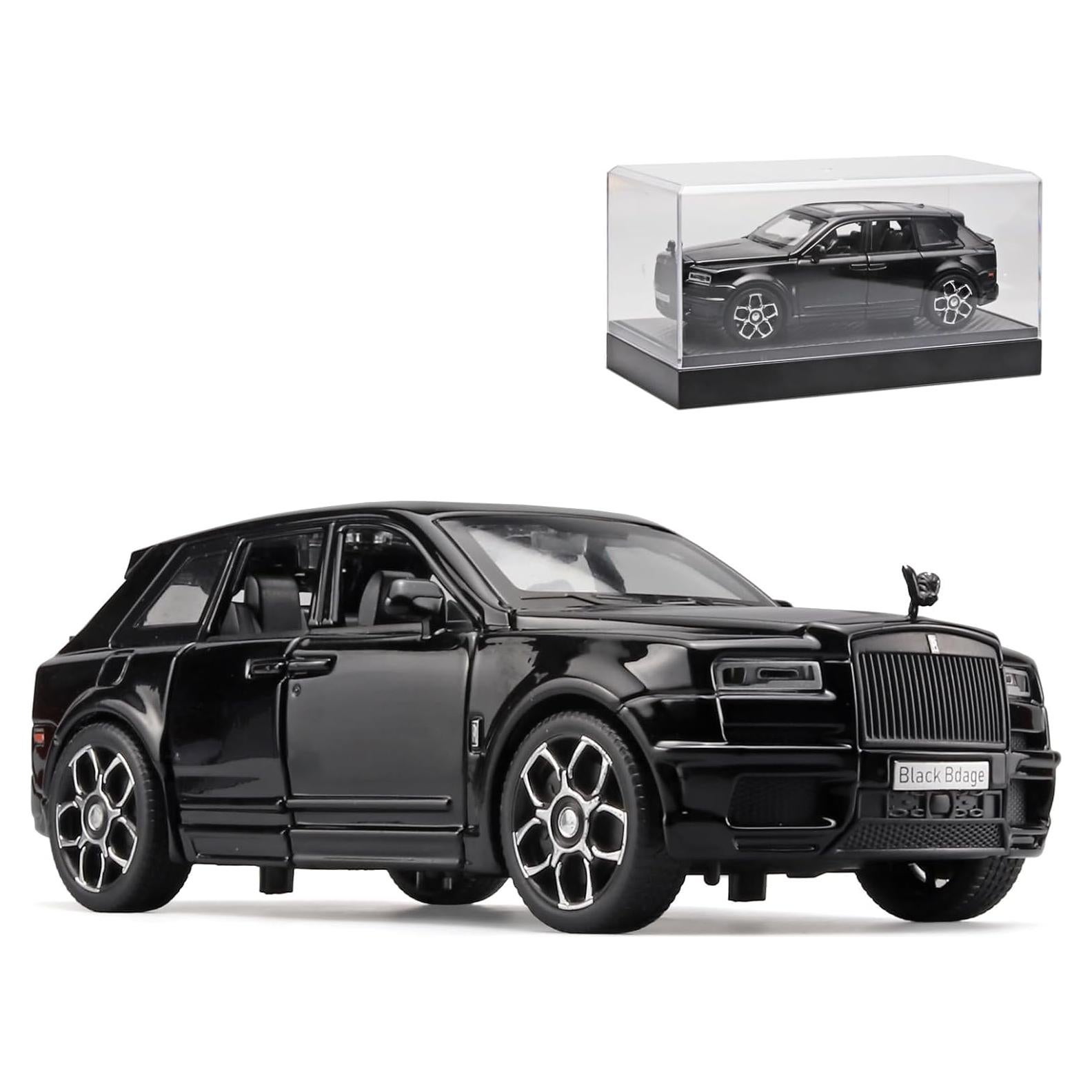 Coche Coleccionable OANMYJJO 1:32 Rolls-Royce Cullinan Negro