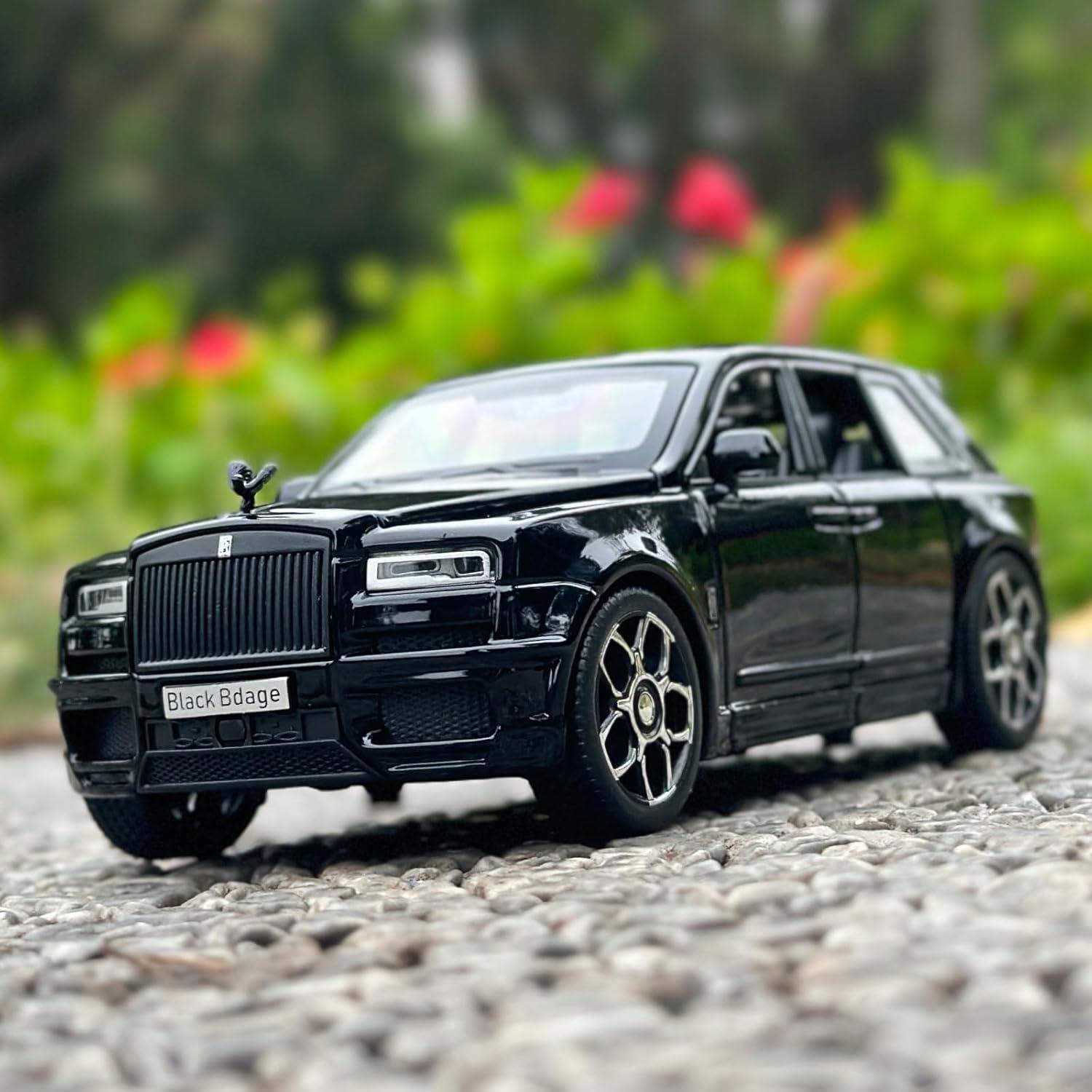 Coche Coleccionable OANMYJJO 1:32 Rolls-Royce Cullinan Negro