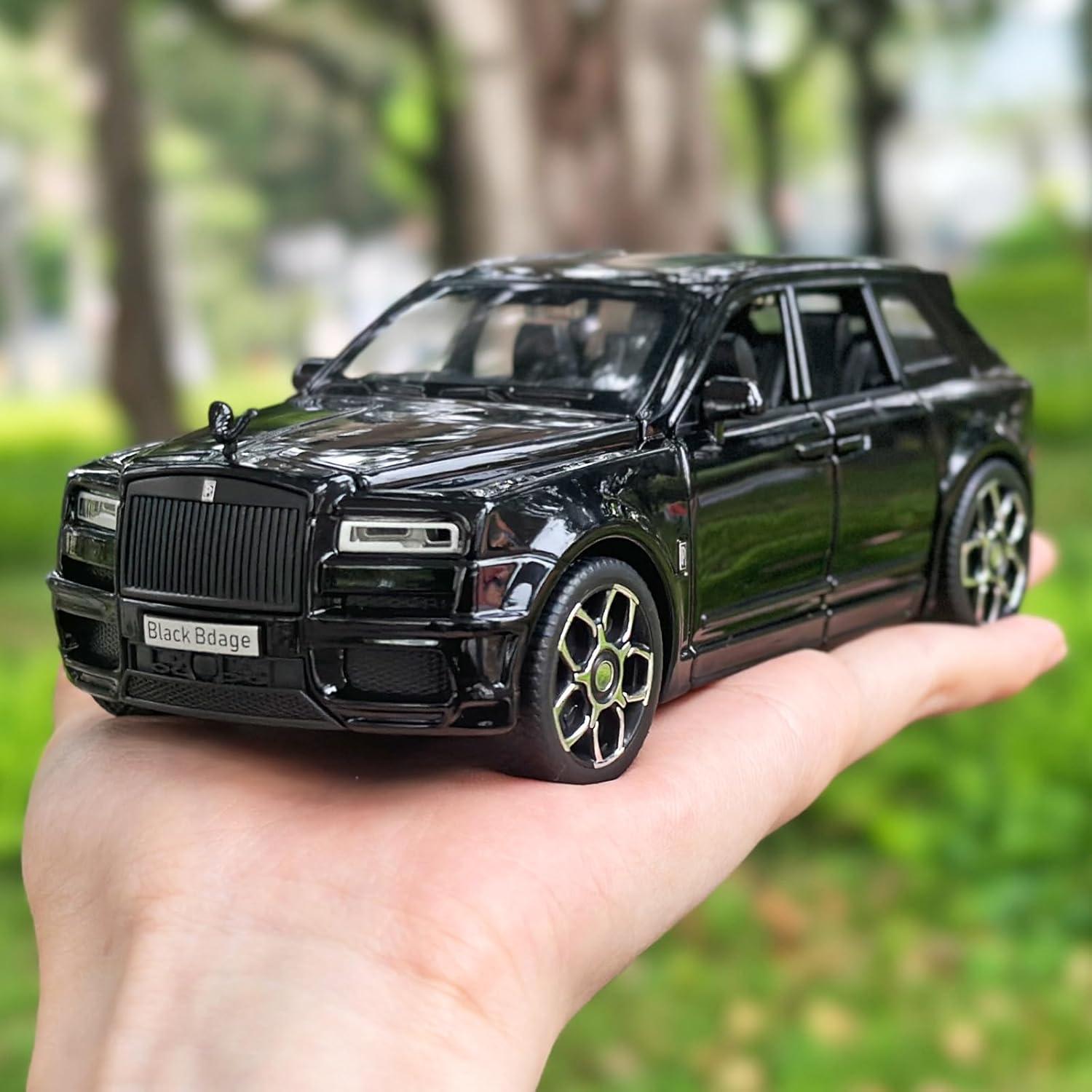 Coche Coleccionable OANMYJJO 1:32 Rolls-Royce Cullinan Negro