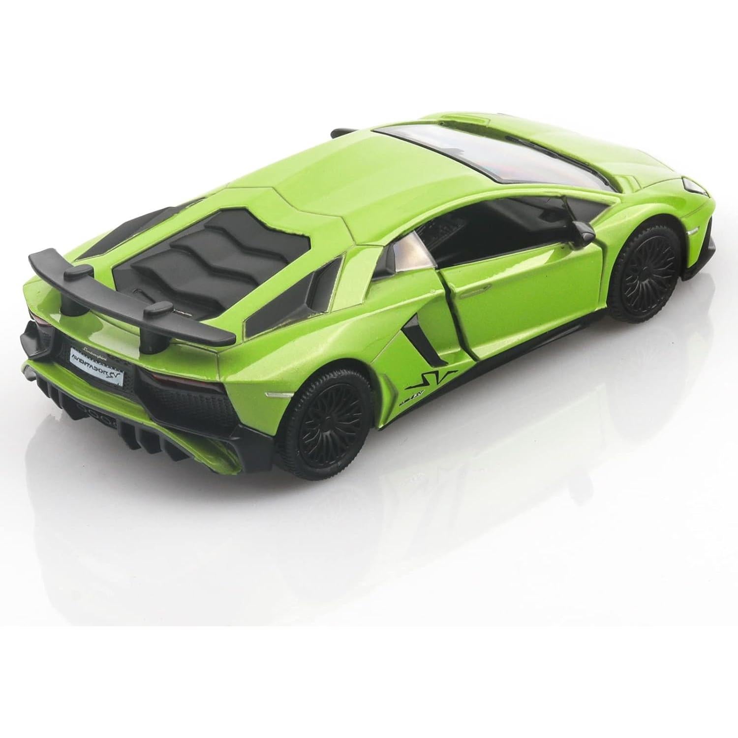Lamborghini Aventador LP750-4 SV Verde 1/36 Diecast Juguete