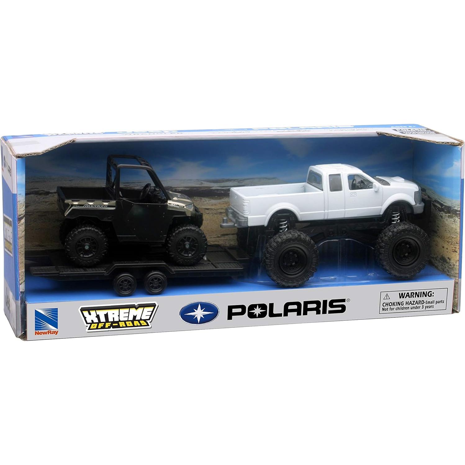 Camión Pickup y Polaris Ranger NewRay 1:6 28.58 cm