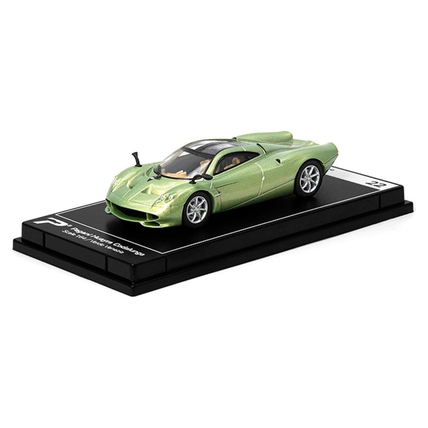 Modelo a Escala 1:64 Pagani Huayra Codalunga Verde PosterCars