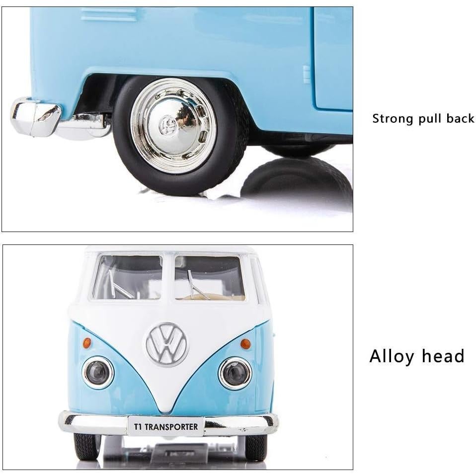 Camión a Escala 1:36 TGRCM-CZ Azul Retroceso Niños