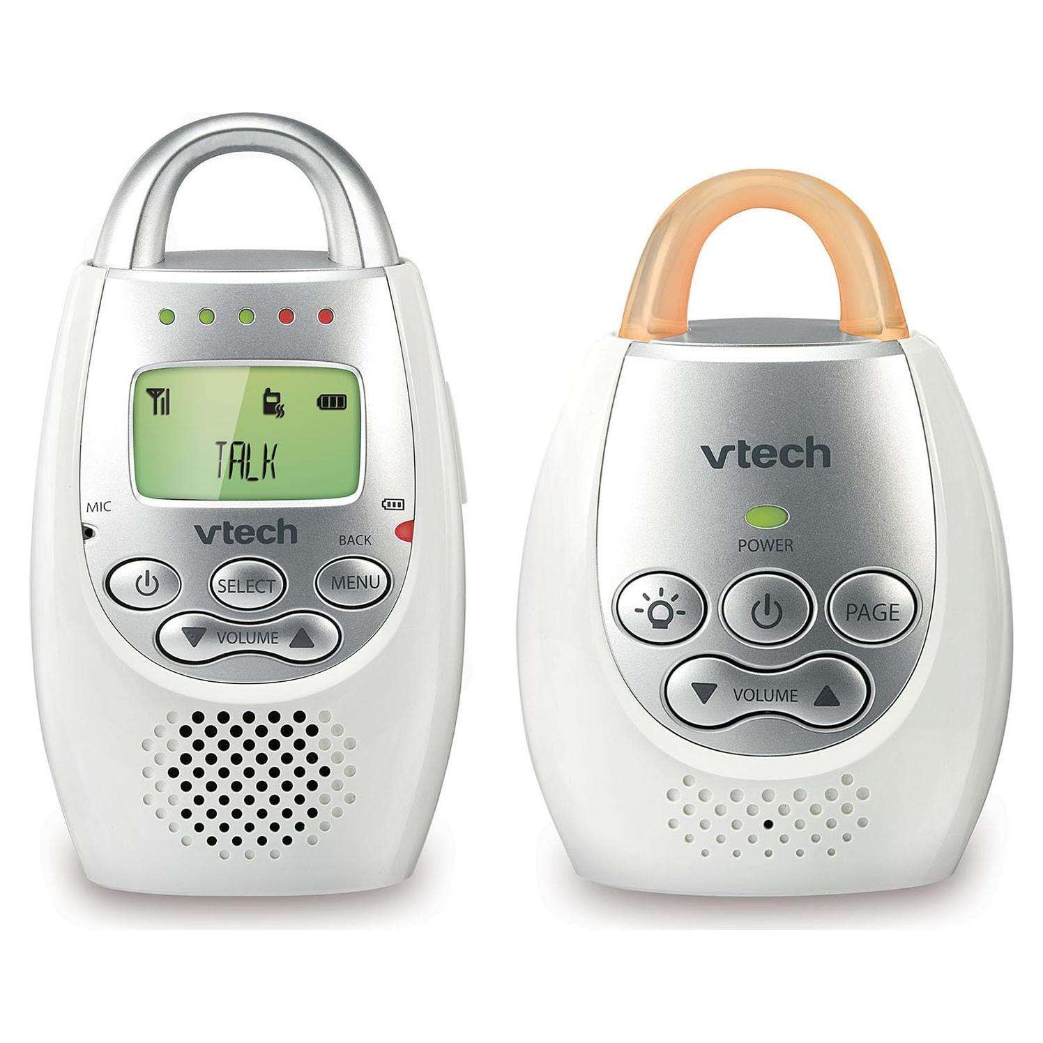 Monitor de Bebé de Audio VTech DM221 con Intercomunicador y Luz Nocturna