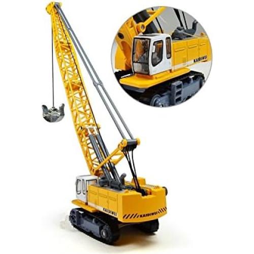 Camión Excavadora a Control Remoto Tipmant 1:87 Amarillo