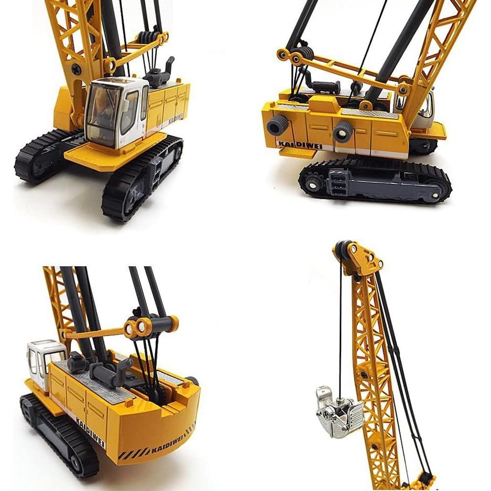 Camión Excavadora a Control Remoto Tipmant 1:87 Amarillo