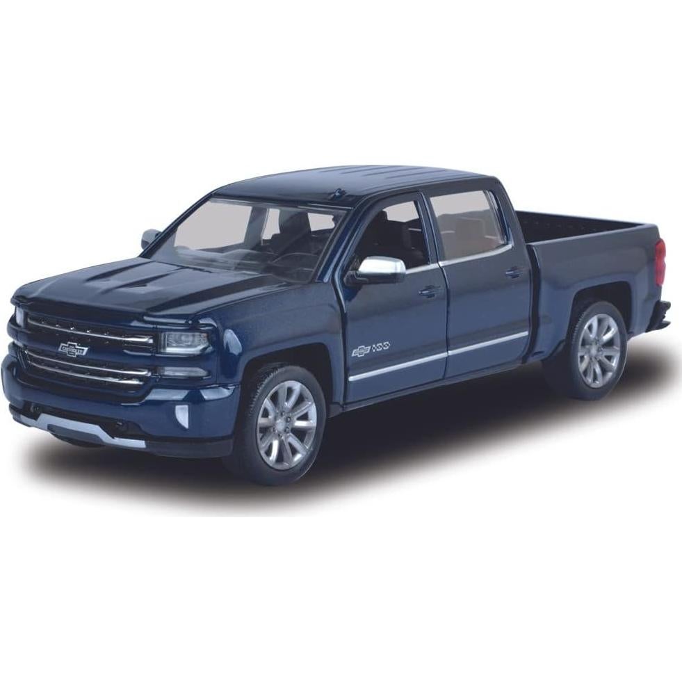 Camioneta Diecast Motormax Chevrolet Silverado LTZ 1:27