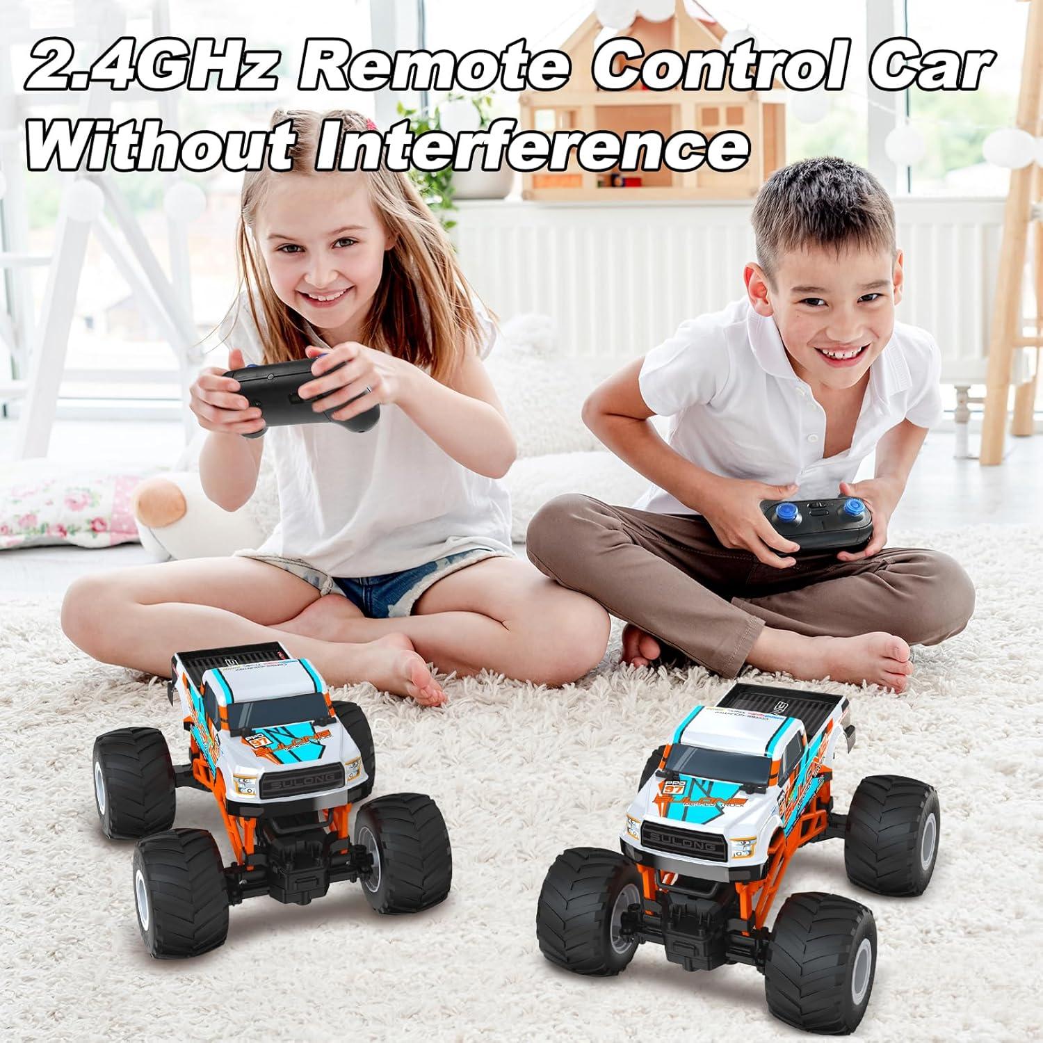 Coche RC Scientoy 1:16 Monstruo 20KM/h Todo Terreno Naranja