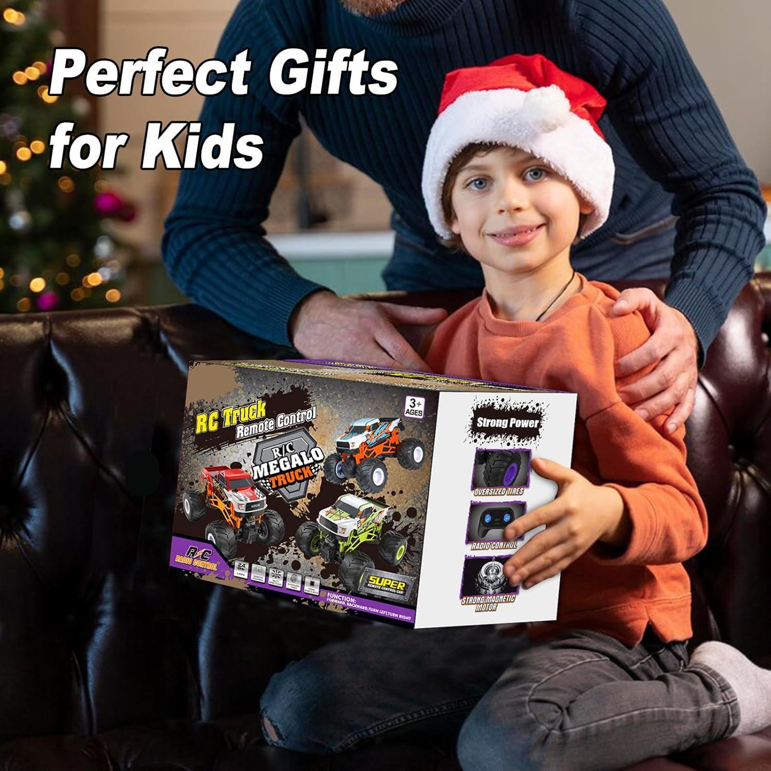 Coche RC Scientoy 1:16 Monstruo 20KM/h Todo Terreno Naranja