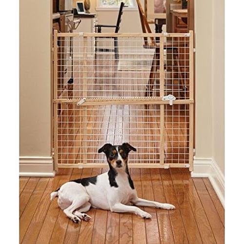 Puerta de Seguridad para Mascotas MidWest 32x73-127cm Blanca