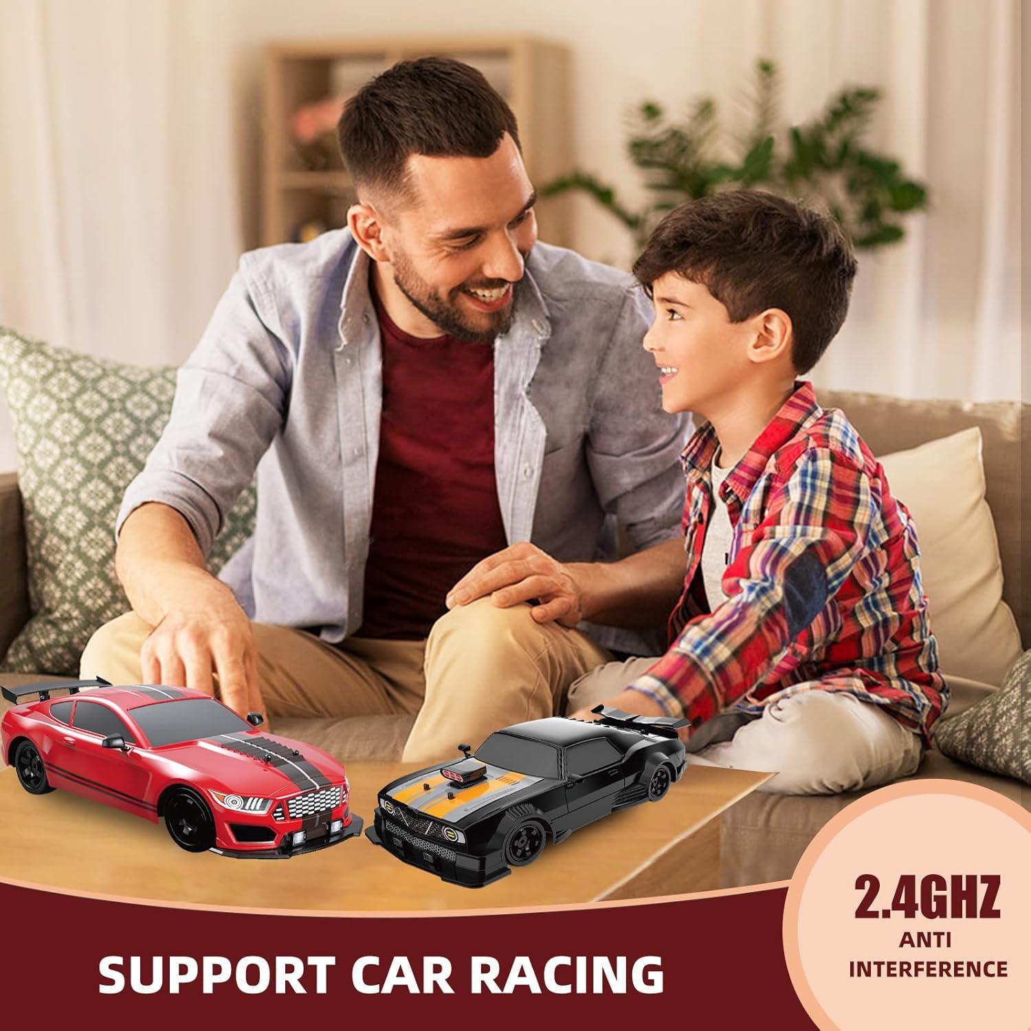 Coche RC Drift Sakeye 1:16 4WD LED 2 Baterías 18KM/H