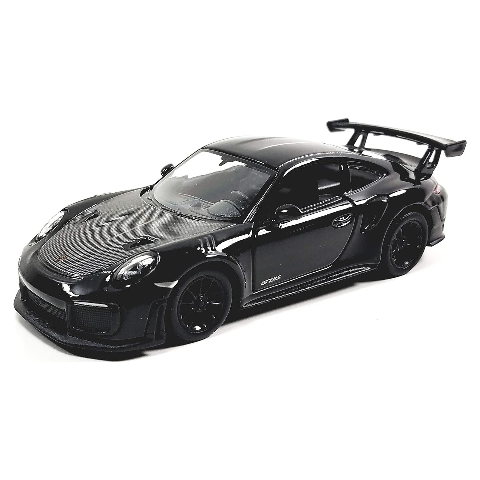 Modelo de Coche Deportivo KiNSMART Porsche 911 GT2 RS 1:36 Negro