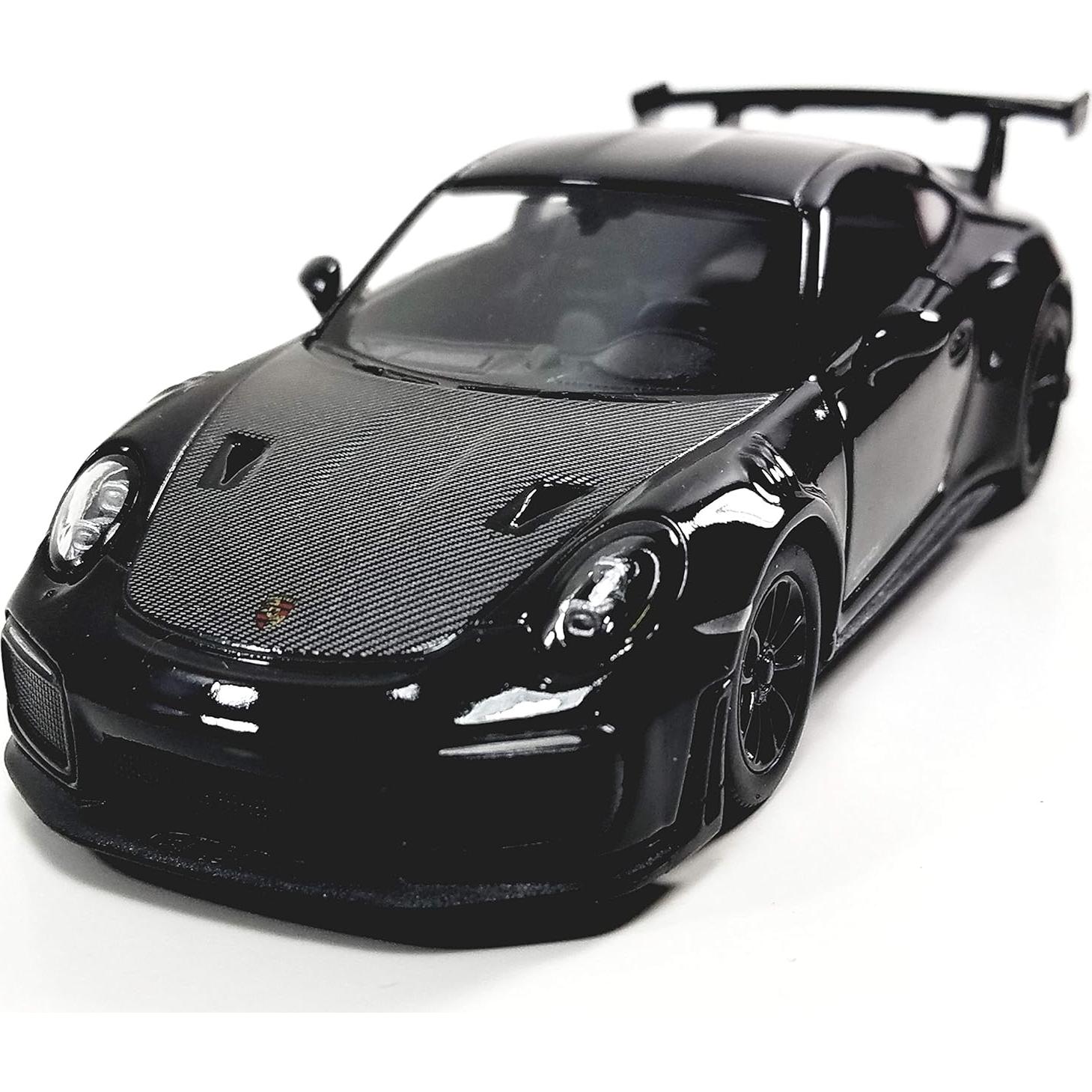 Modelo de Coche Deportivo KiNSMART Porsche 911 GT2 RS 1:36 Negro