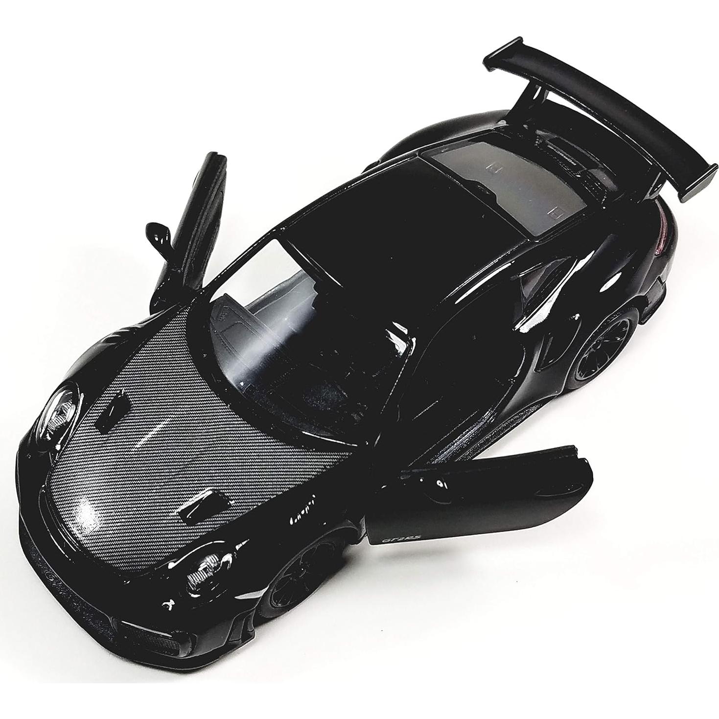 Modelo de Coche Deportivo KiNSMART Porsche 911 GT2 RS 1:36 Negro