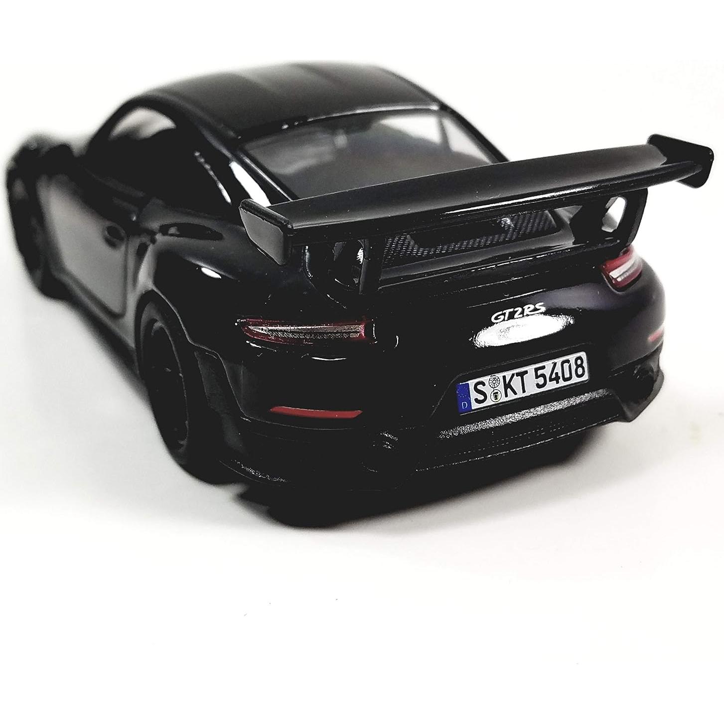Modelo de Coche Deportivo KiNSMART Porsche 911 GT2 RS 1:36 Negro