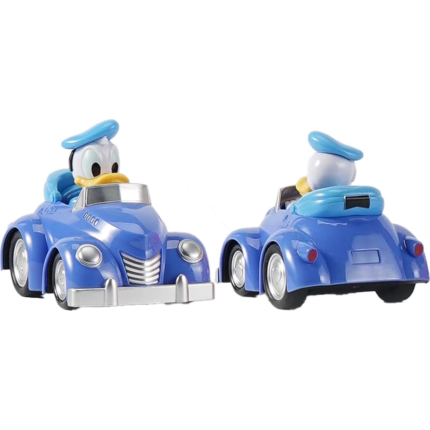 Paquete de 3 Vehículos de Juguete Disney Junior - Donald, Goofy, Pluto - 9.53 cm