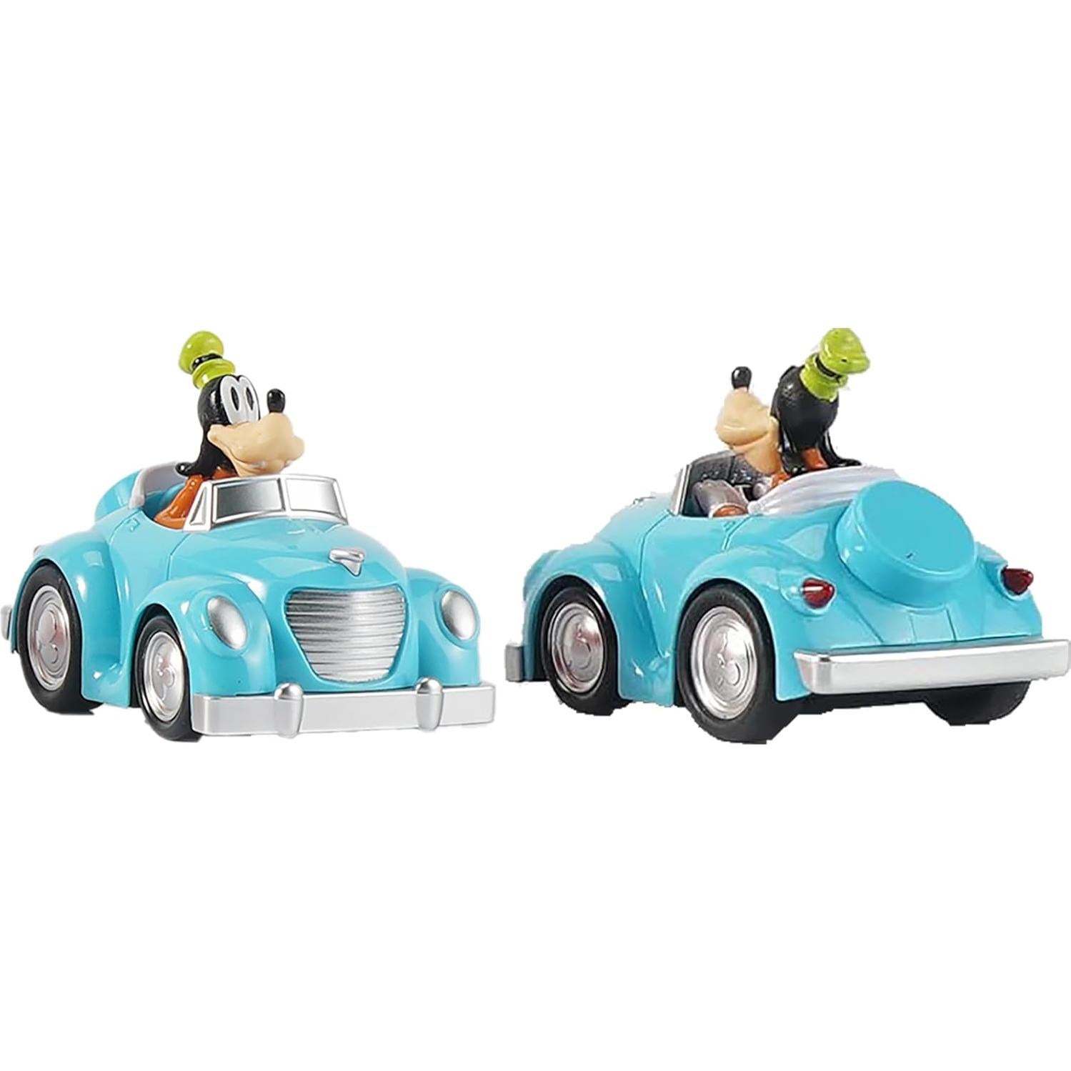 Paquete de 3 Vehículos de Juguete Disney Junior - Donald, Goofy, Pluto - 9.53 cm