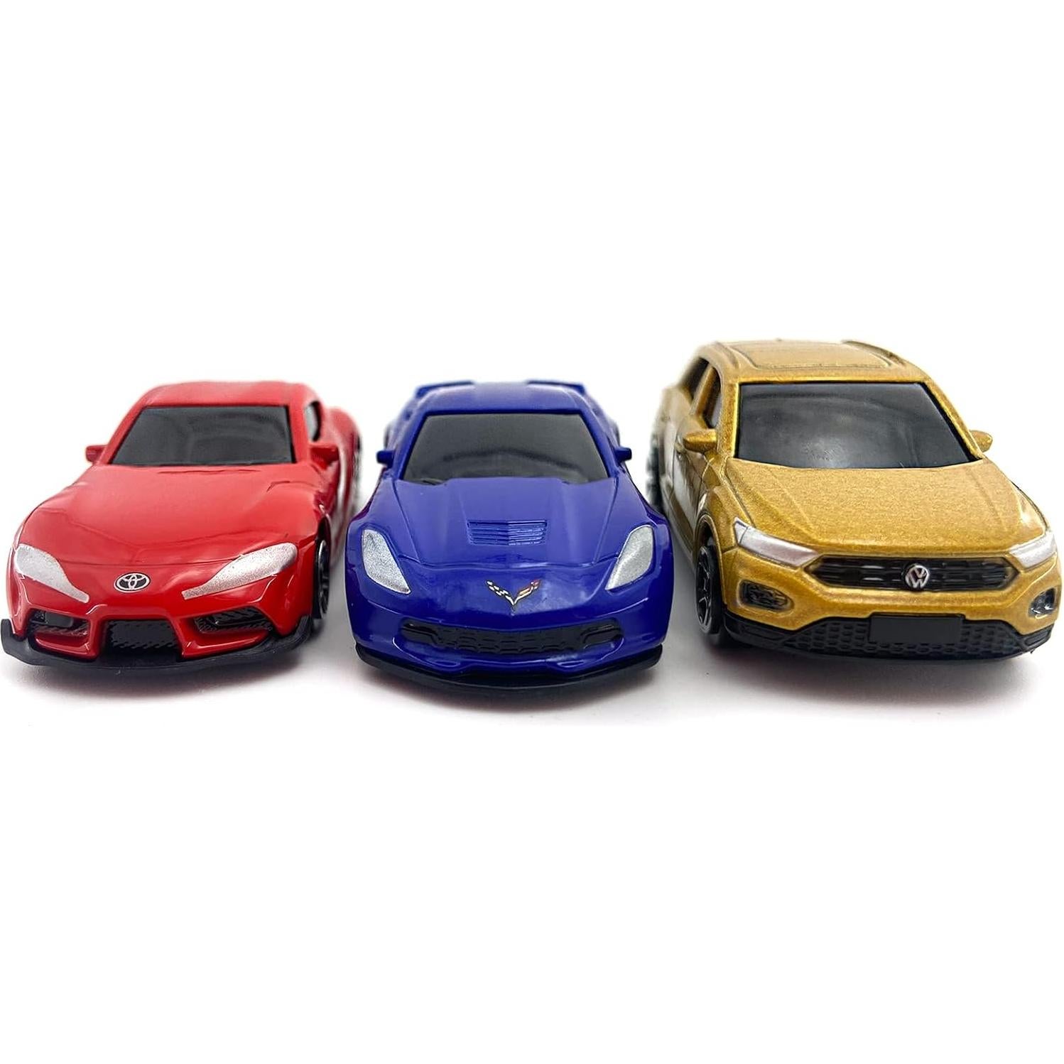 Set de Mini Coches Diecast Just For Laughs 1:64 - 6 Modelos