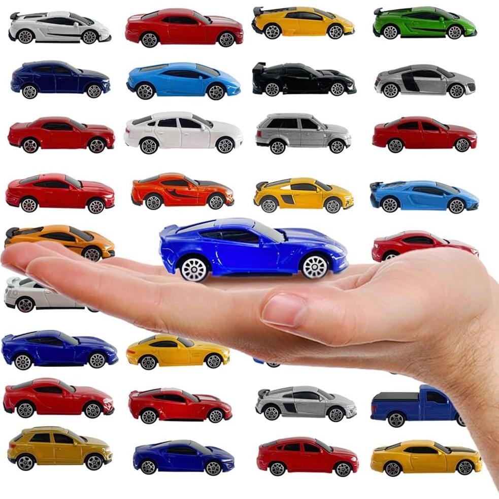 Set de Mini Coches Diecast Just For Laughs 1:64 - 6 Modelos