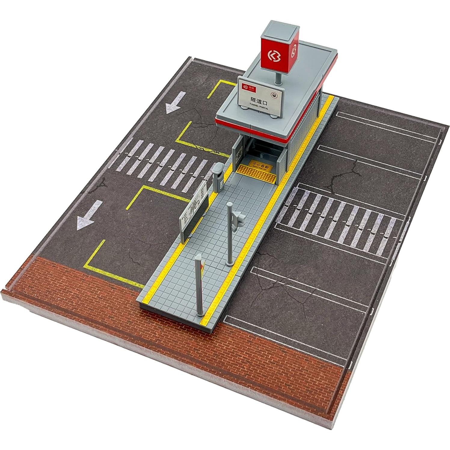 Exhibidor de Autos a Escala 1:64 Malamfans con LED